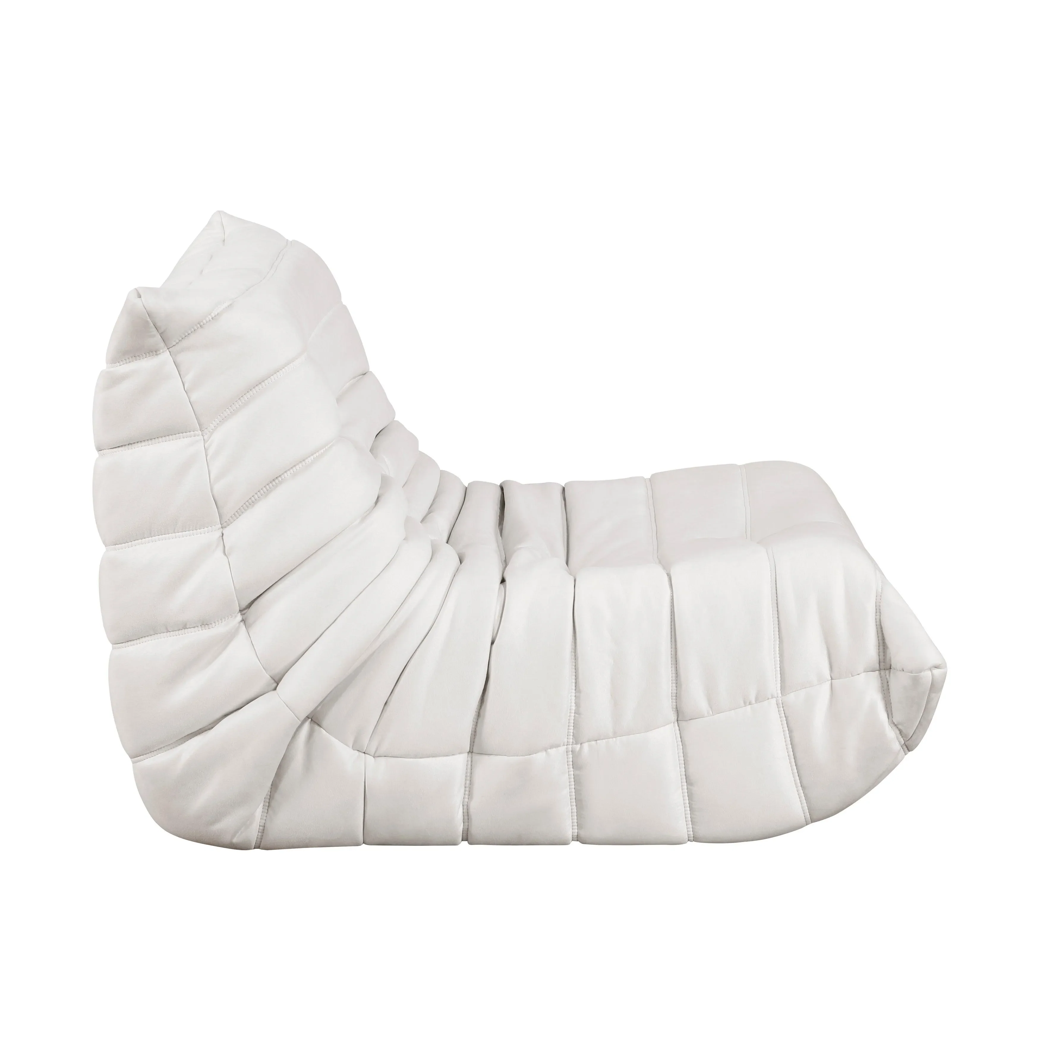 1203 Togo Beige Accent Chair - Image 2