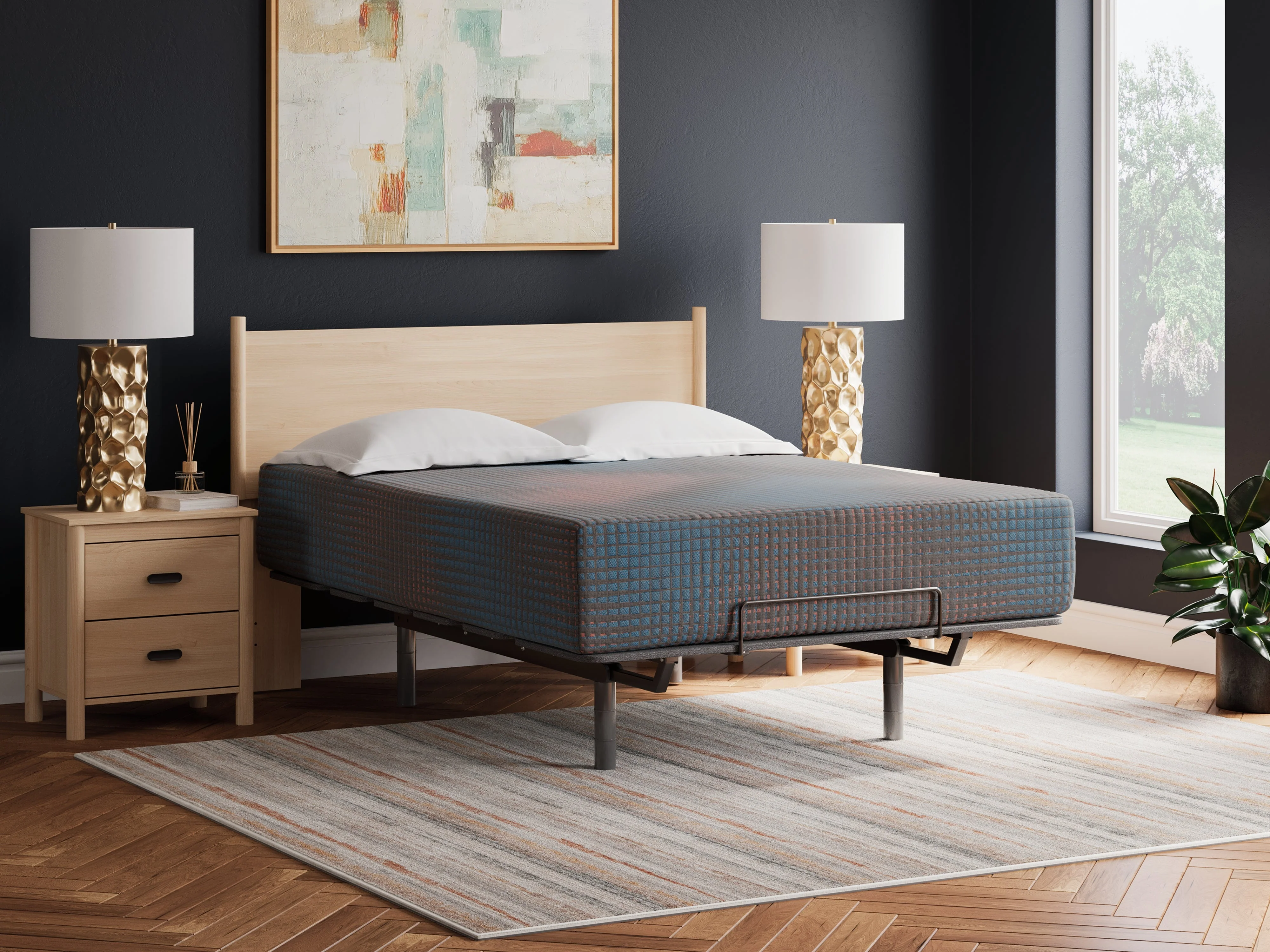 13 Inch Hybrid Hot Buy White California King Mattress - Image 11