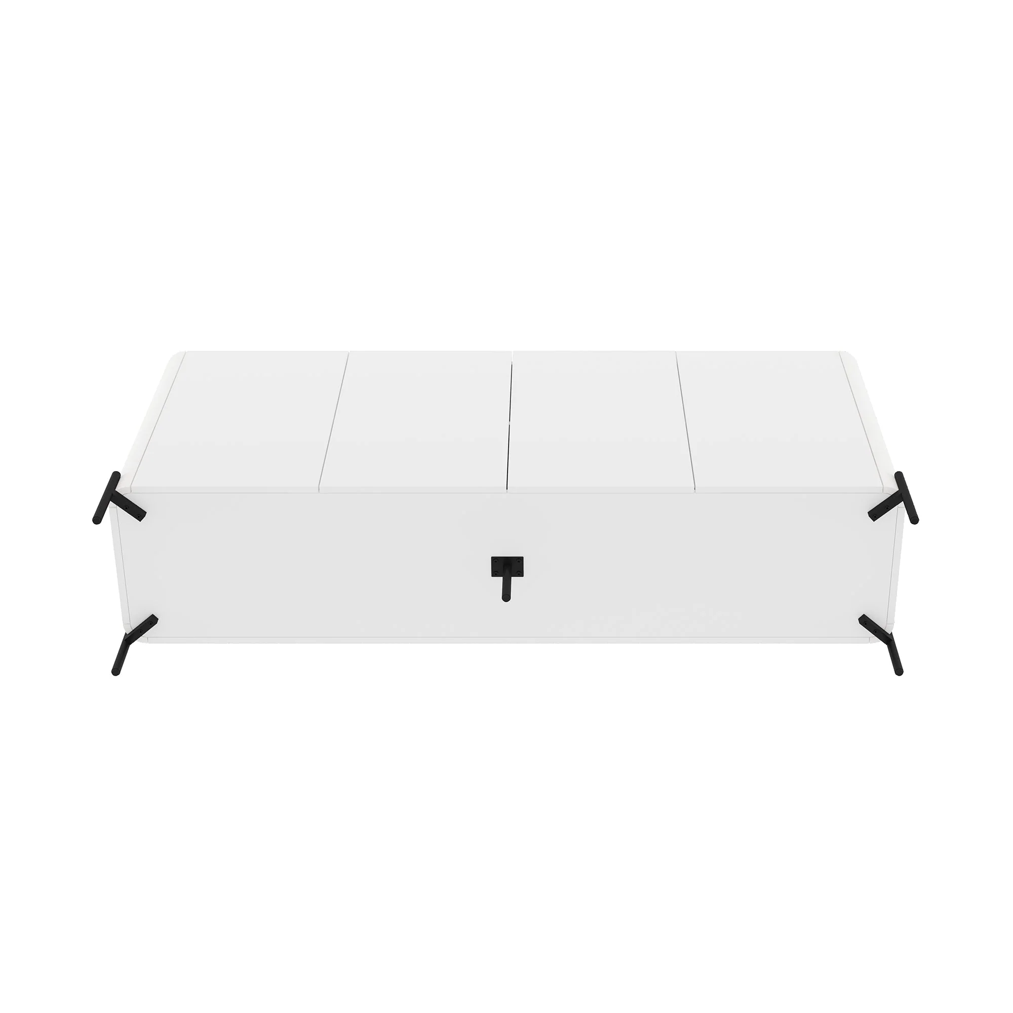 2-Piece Abbey Accent Cabinet and Sideboard in White - Image 20