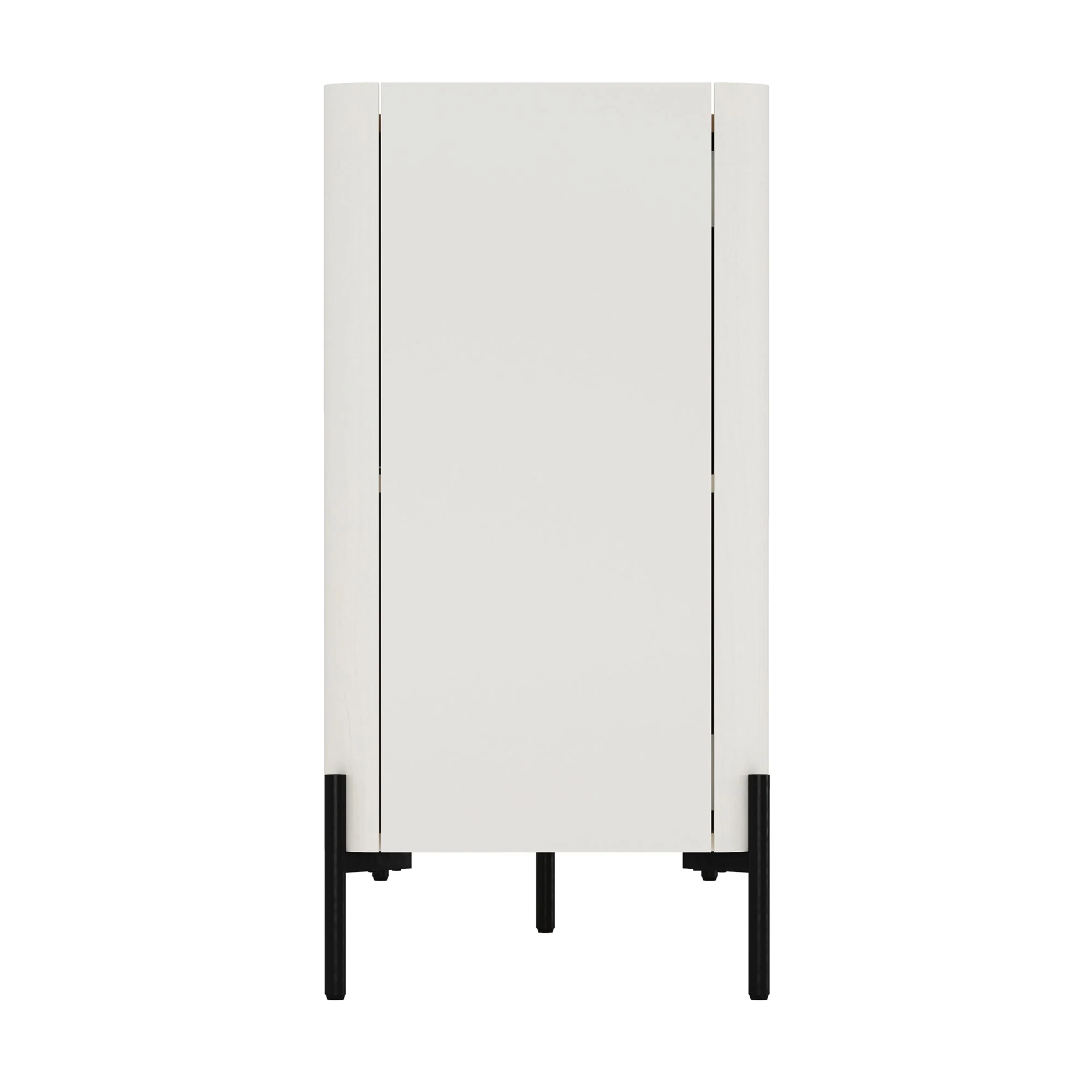 2-Piece Abbey Bookcase and Sideboard in Maple and Off White - Image 18