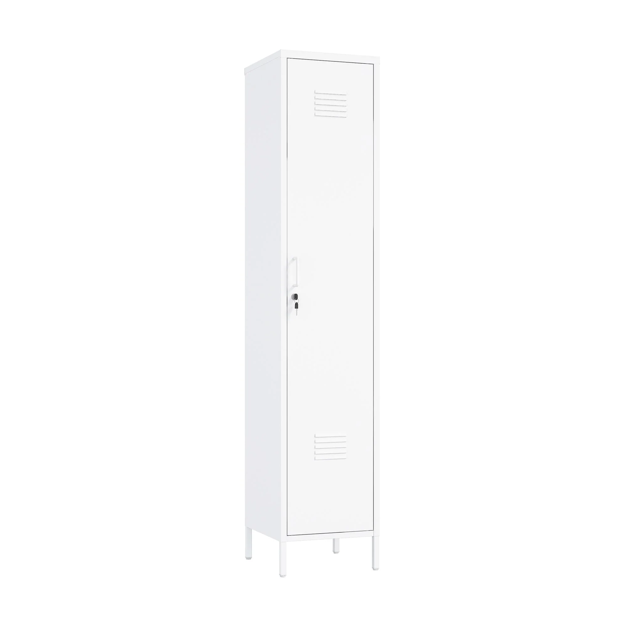 2-Piece Naomi Accent Cabinet and Storage Cabinet in White - Image 14