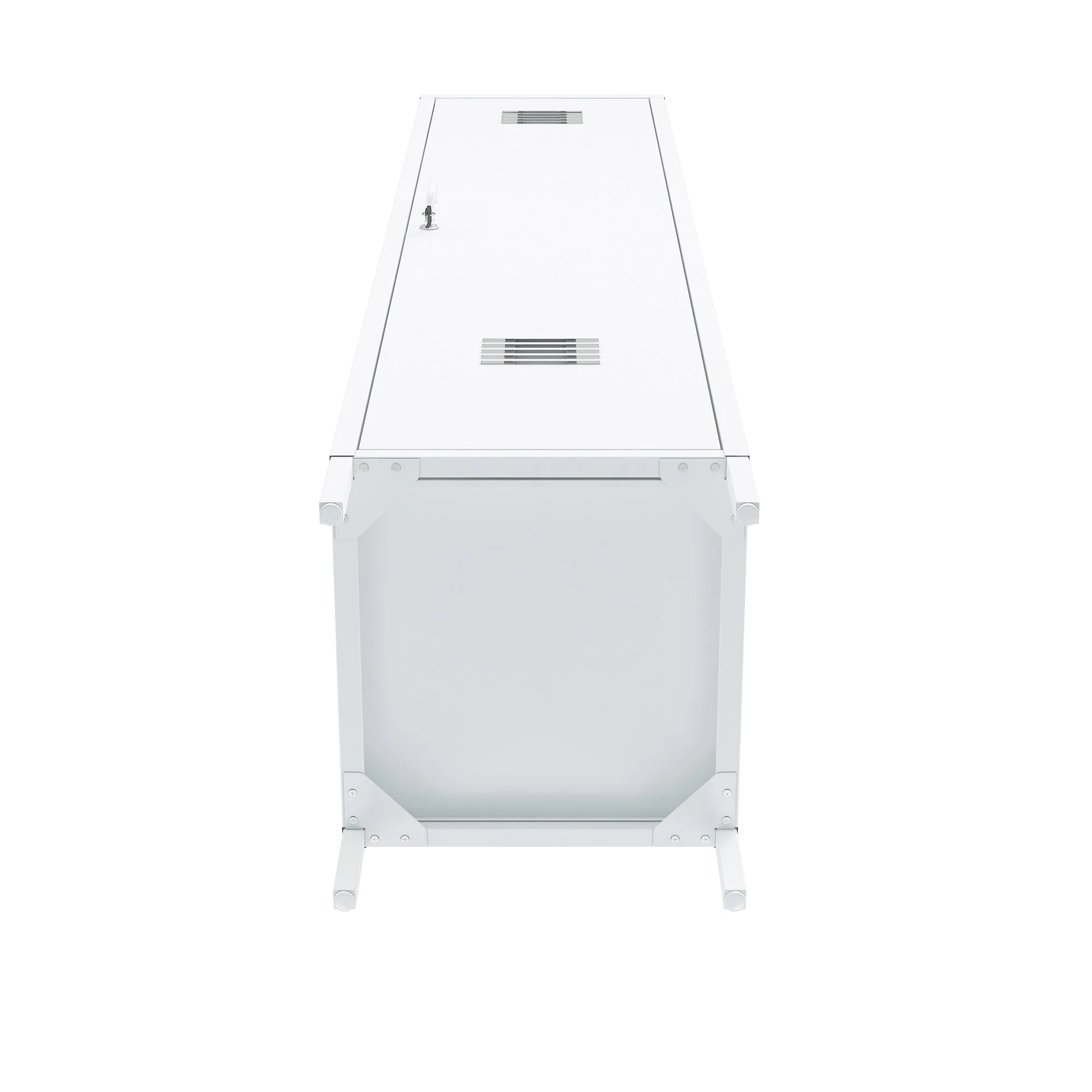 2-Piece Naomi Accent Cabinet and Storage Cabinet in White - Image 18