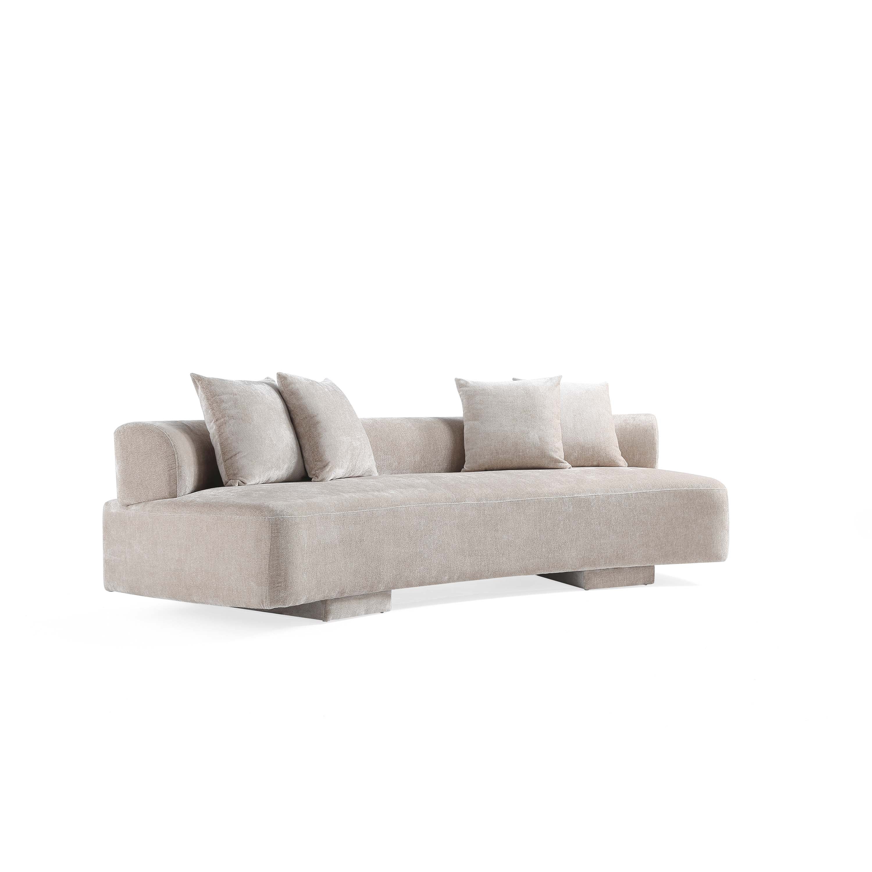 2-Piece Verandah 112" XL Sofa and Accent Chair in Beige - Image 15