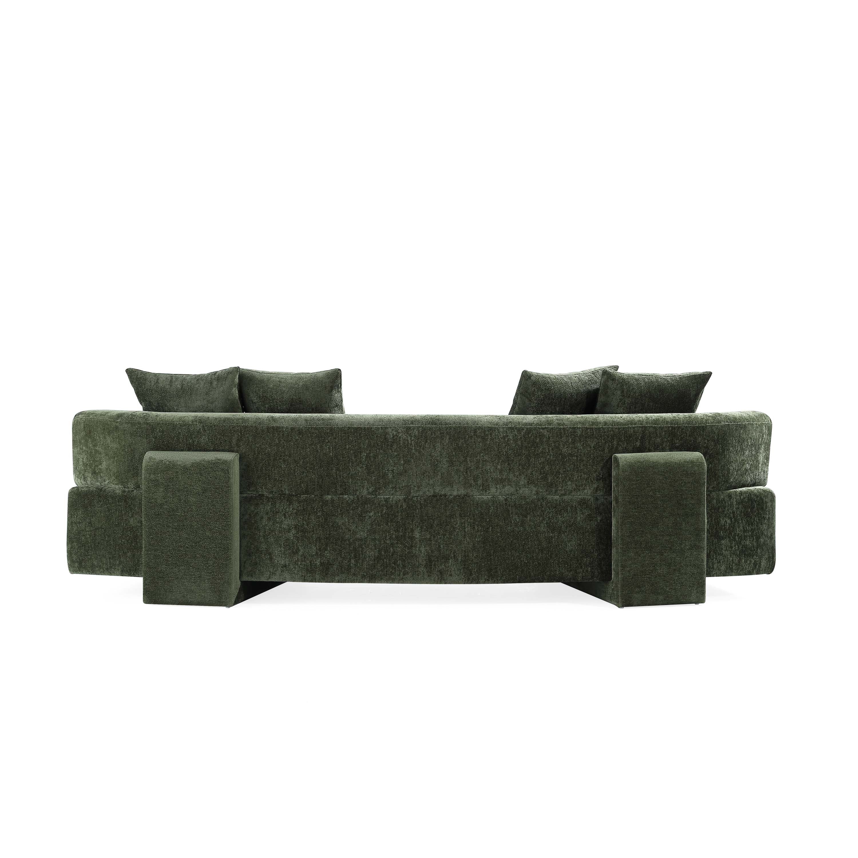 2-Piece Verandah 112" XL Sofa and Accent Chair in Olive Green - Image 18