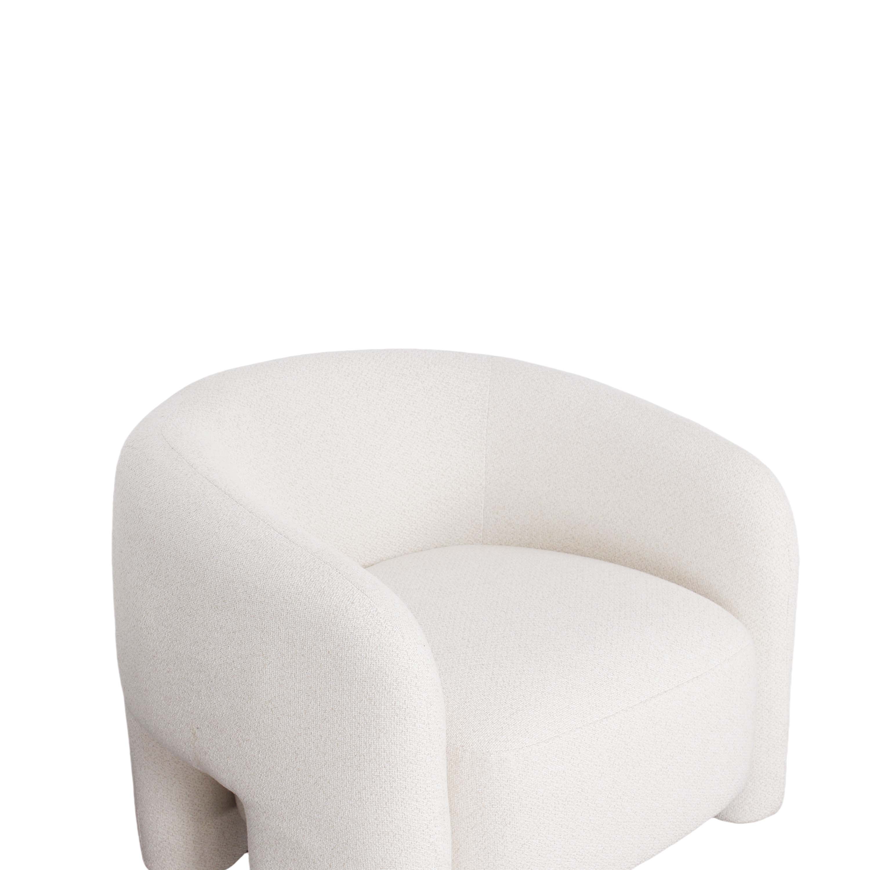3-Piece Sylvia Sofa and Accent Chair in Angora - Image 7