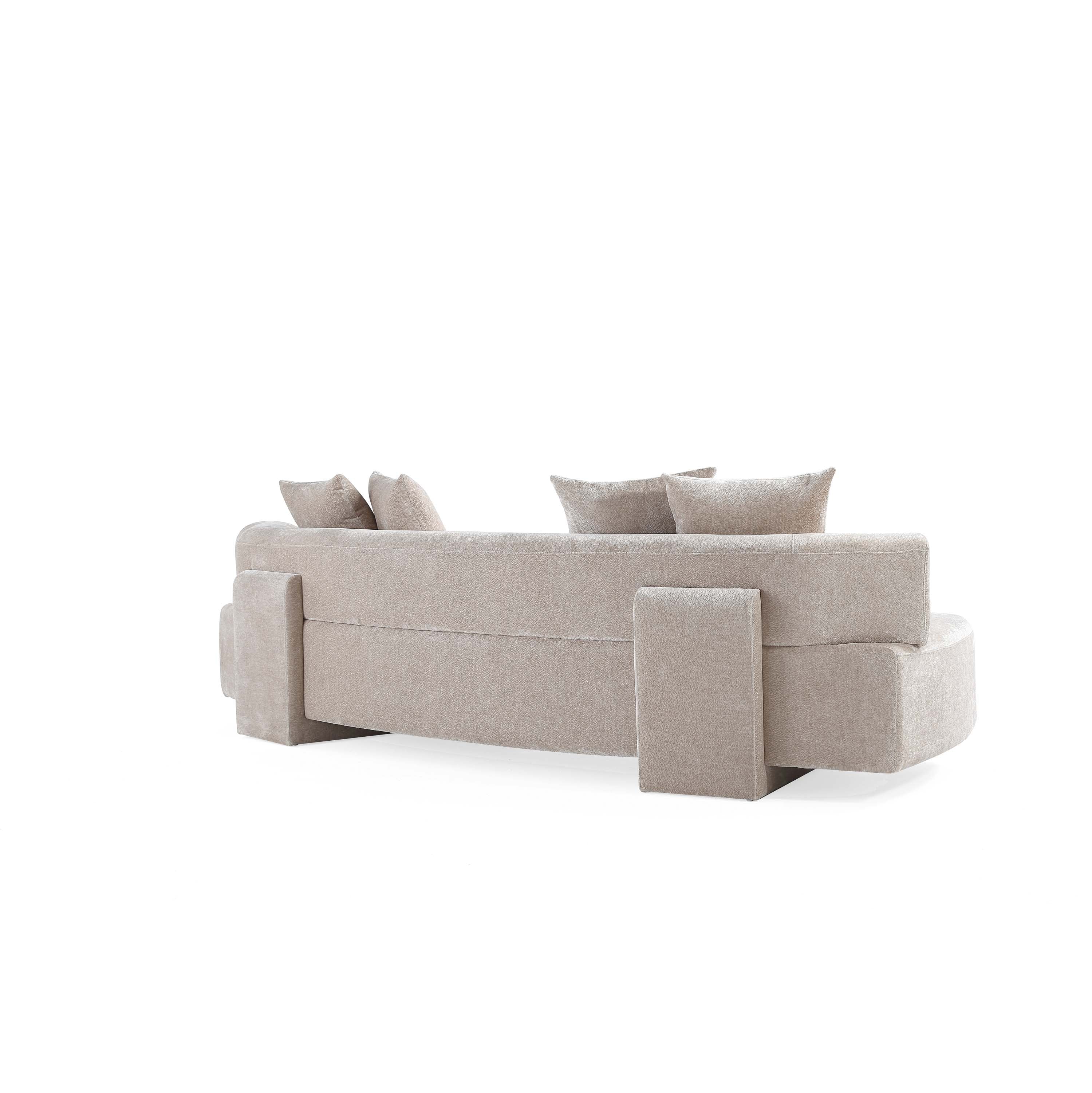 3-Piece Verandah 112" XL Sofa and 2 Accent Chairs in Beige - Image 17
