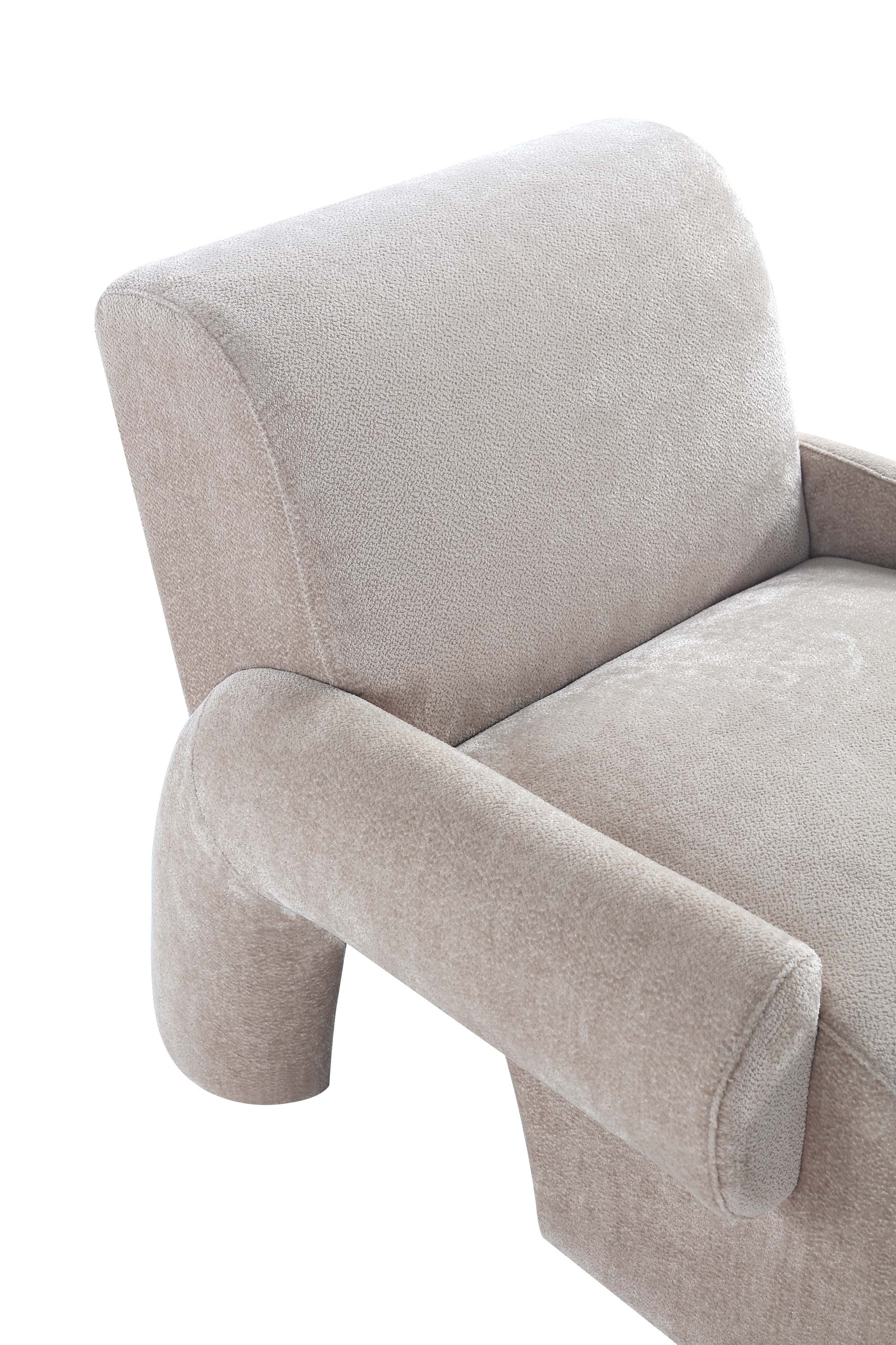 3-Piece Verandah 90.6" Sofa and 2 Accent Chairs in Beige - Image 7
