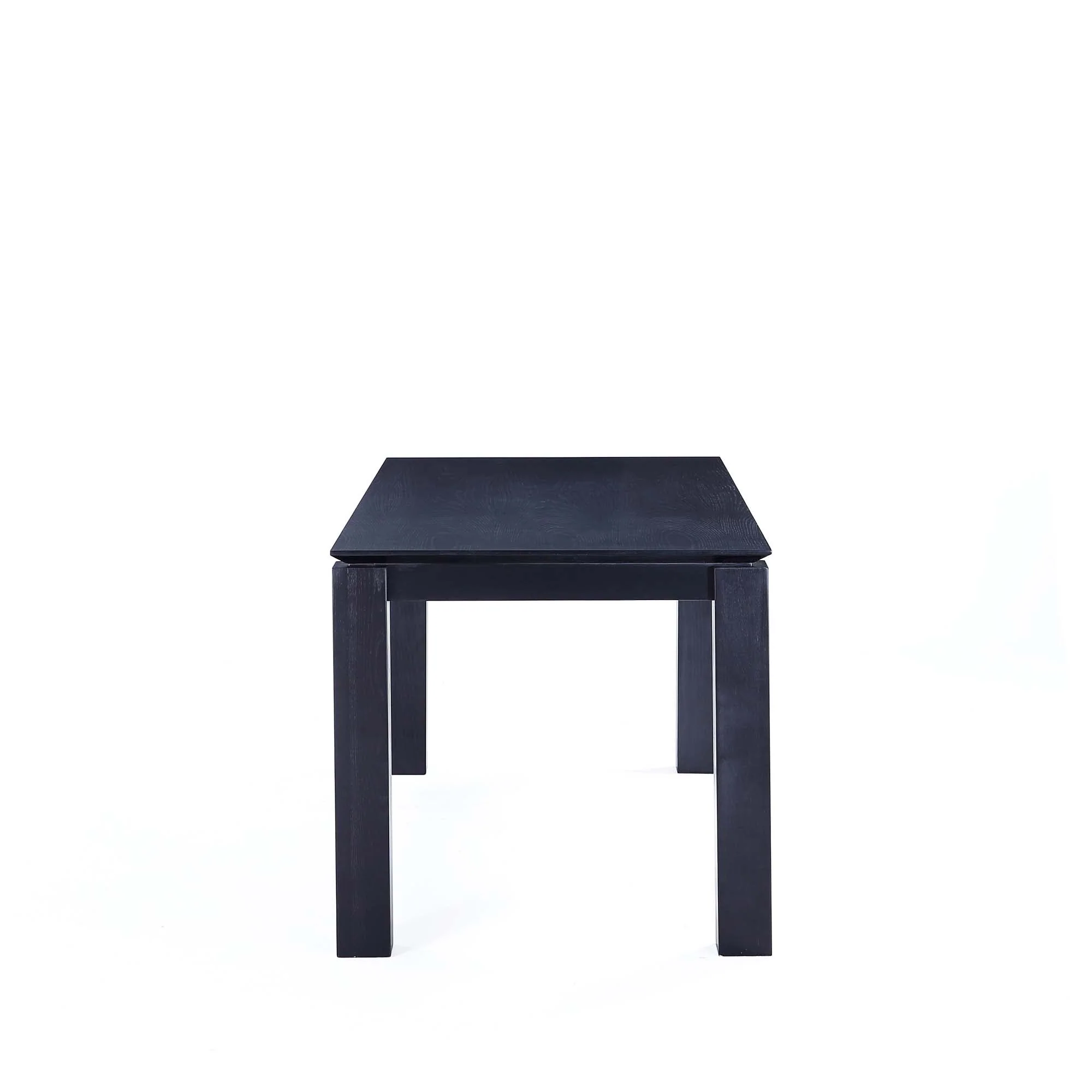 5-Piece Rockaway 70.86 Dining Set with 4 Carrington Chairs in Black and Midnight Blue - Image 18