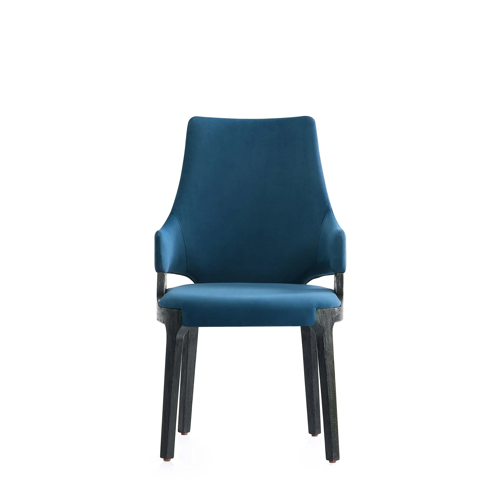 6-Piece Kara Dining Side and Arm Chairs in Blue - Image 13