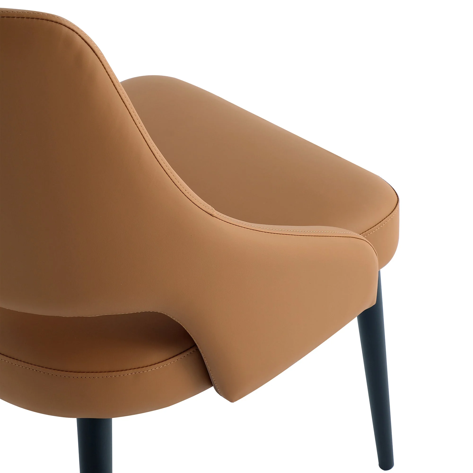 6-Piece Tremont Dining Chair in Saddle - Image 7