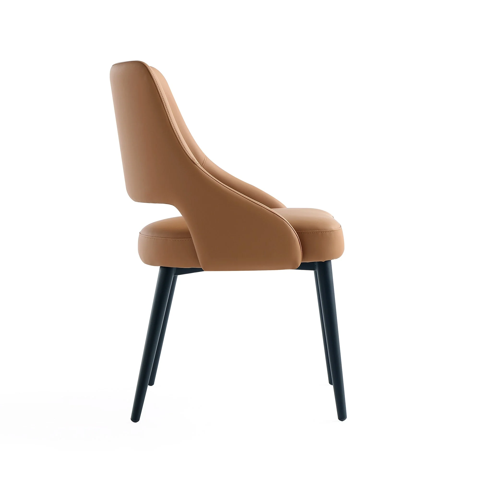 6-Piece Tremont Dining Chair in Saddle - Image 9