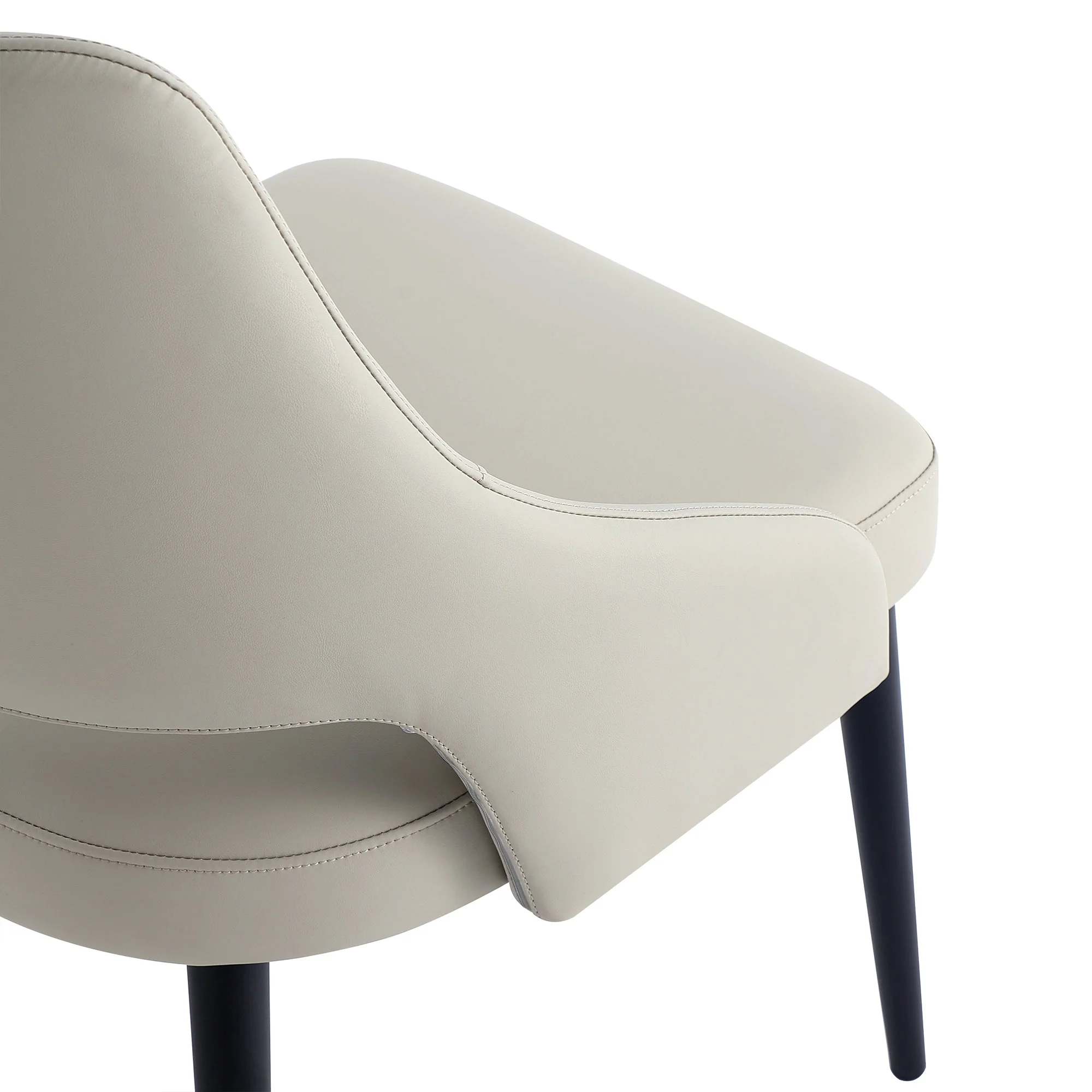6-Piece Tremont Dining Chair in Stone - Image 7
