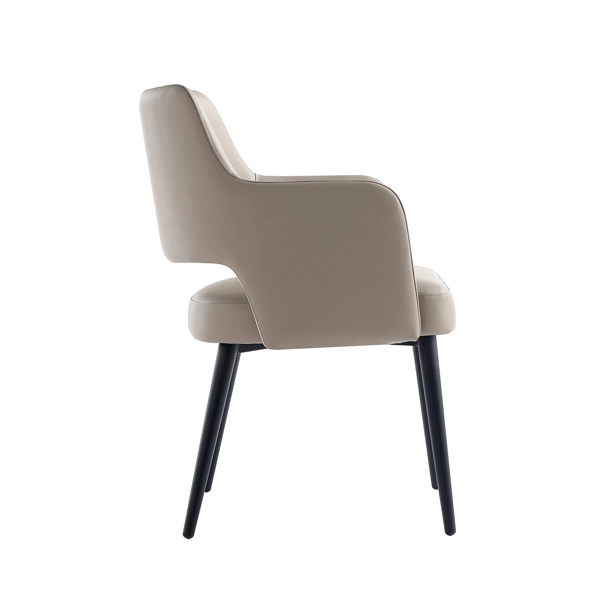 6-Piece Tremont Dining Chair in Taupe - Image 15