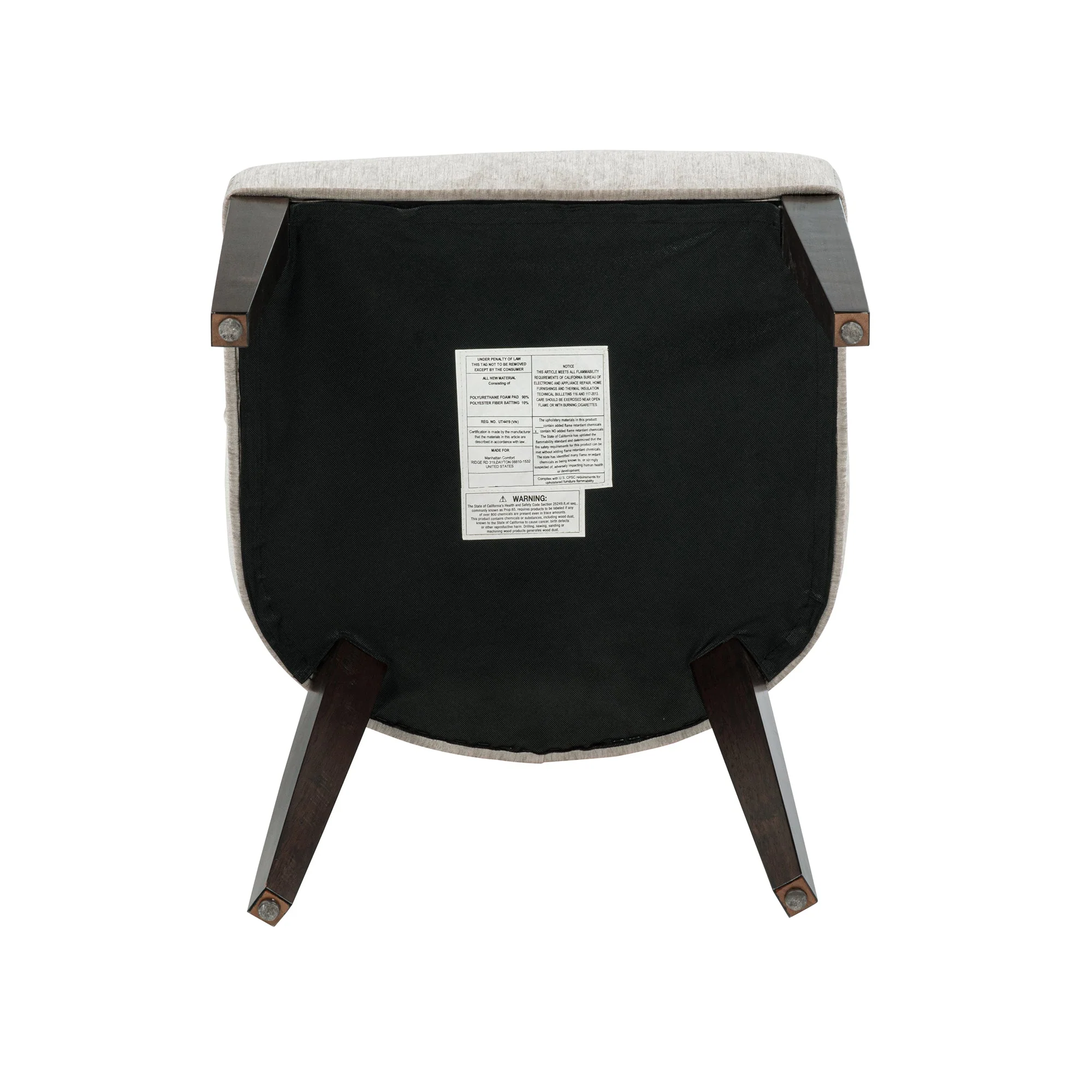 8-Piece Beever Dining Chair and Arm Chair in Taupe - Image 12