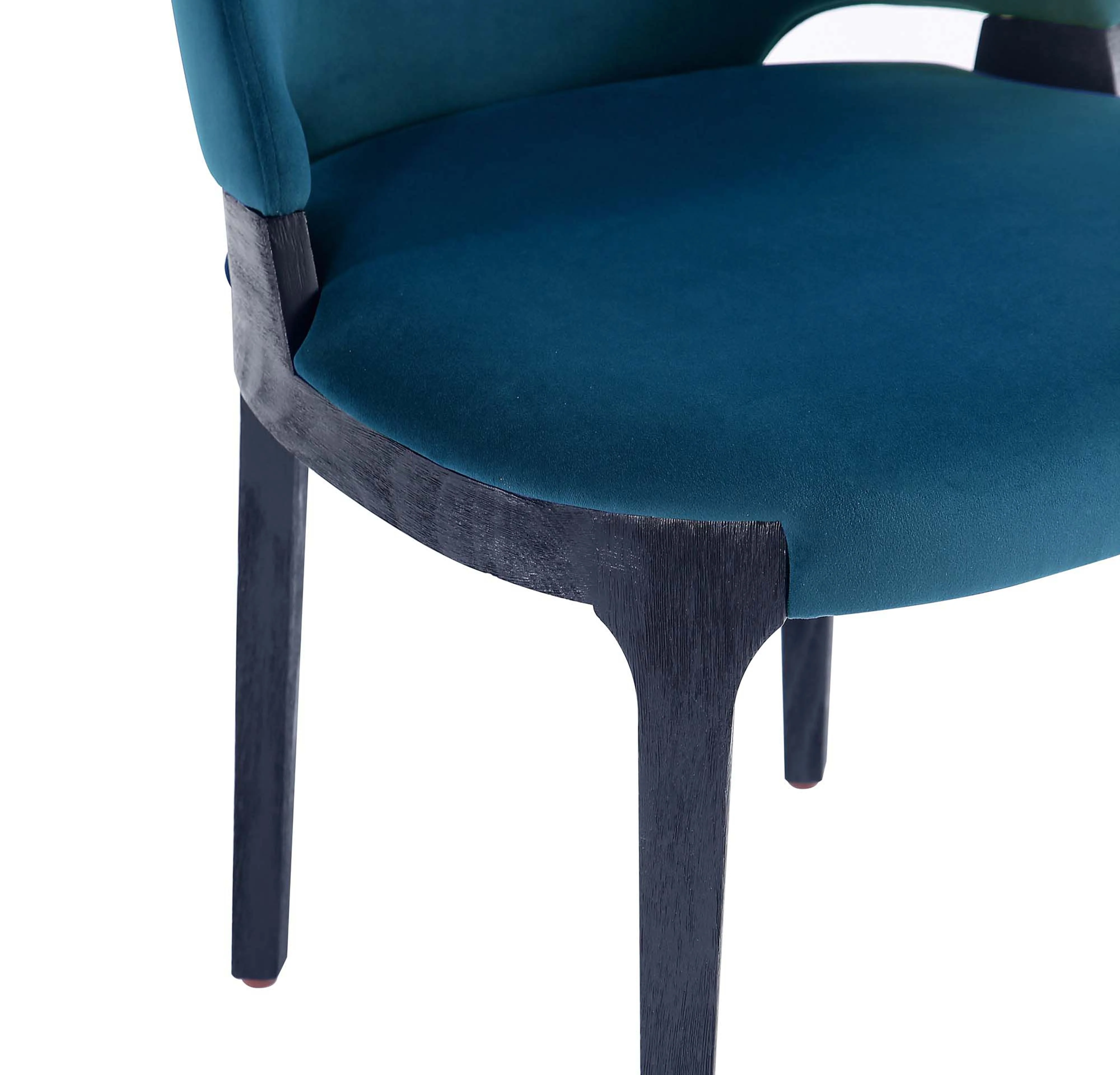 8-Piece Kara Dining Side and Arm Chairs in Blue - Image 14