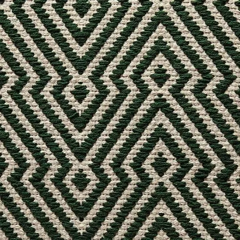 Abacy Green/Ivory Pouf - Image 5