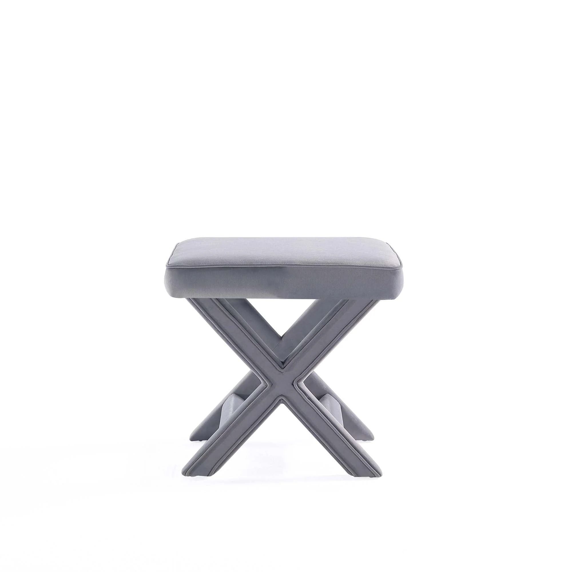 Abigail Single Ottoman Bench in Grey - Image 8