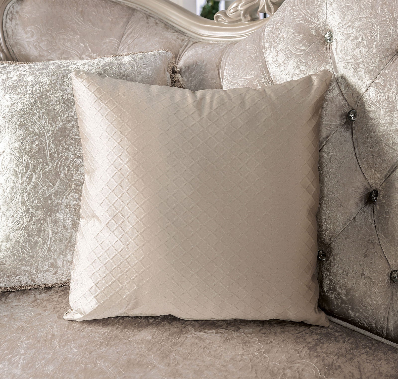 Acapulco Off-White Sofa & Loveseat - Image 10