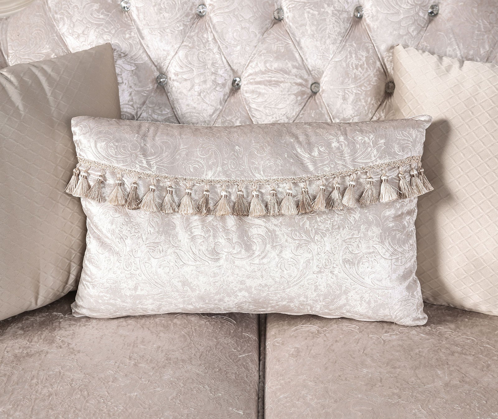 Acapulco Off-White Sofa & Loveseat - Image 7