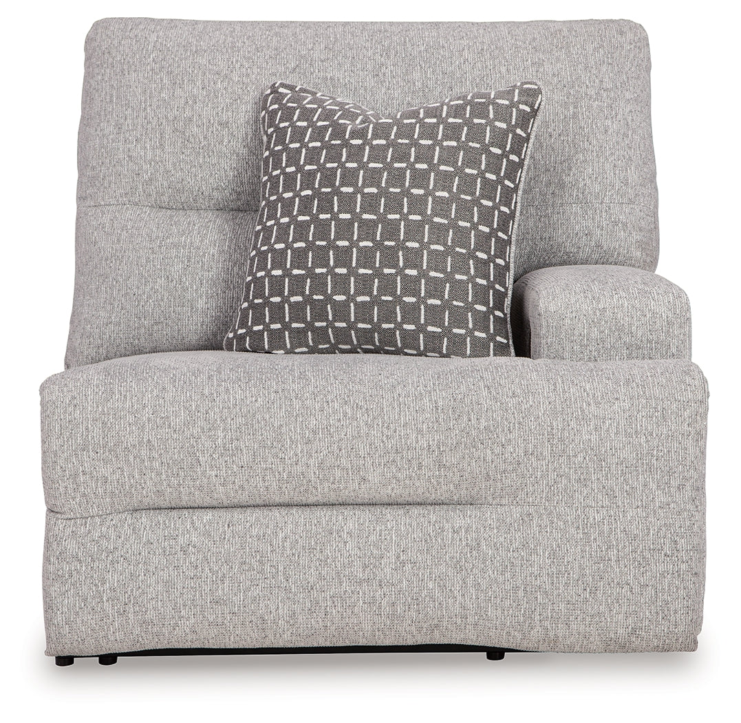 Acklen Place Pewter 5-Piece Dual Power Reclining Modular Sectional - Image 19