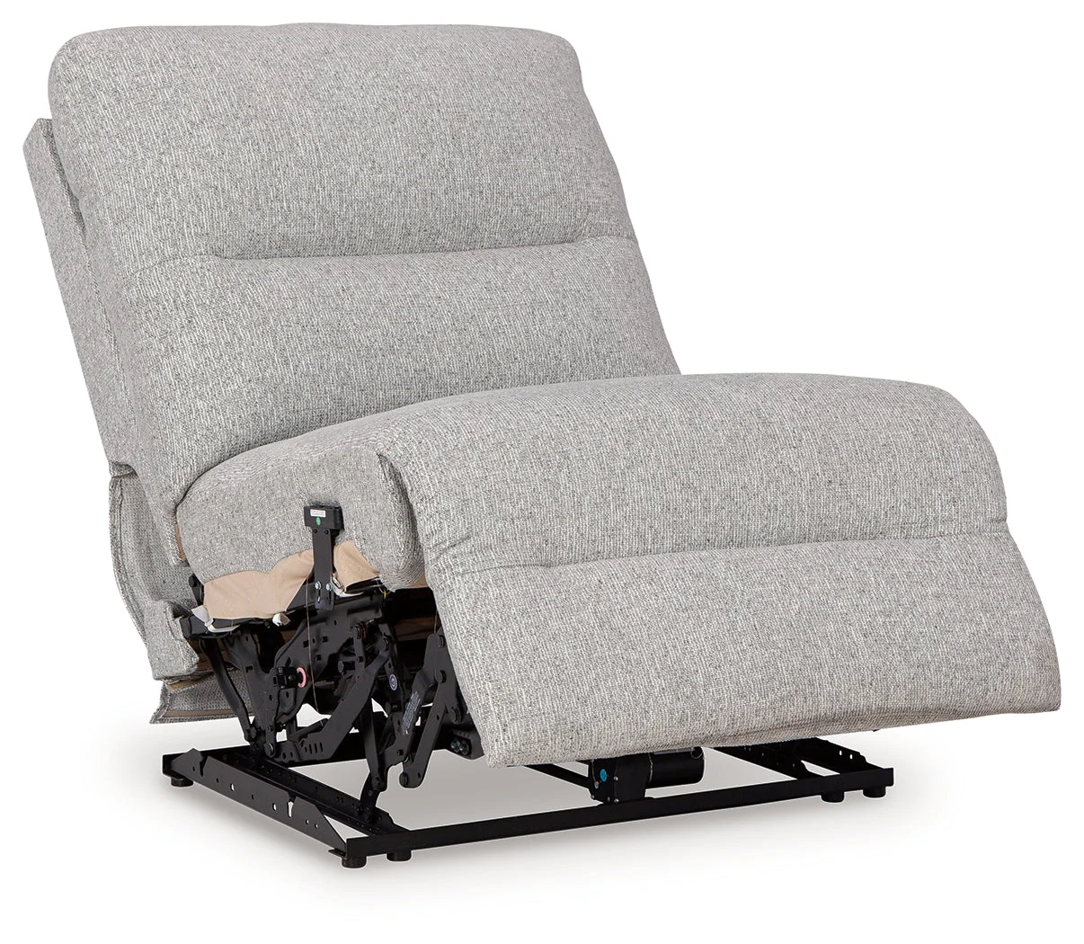 Acklen Place Pewter 5-Piece Dual Power Reclining Modular Sectional - Image 4