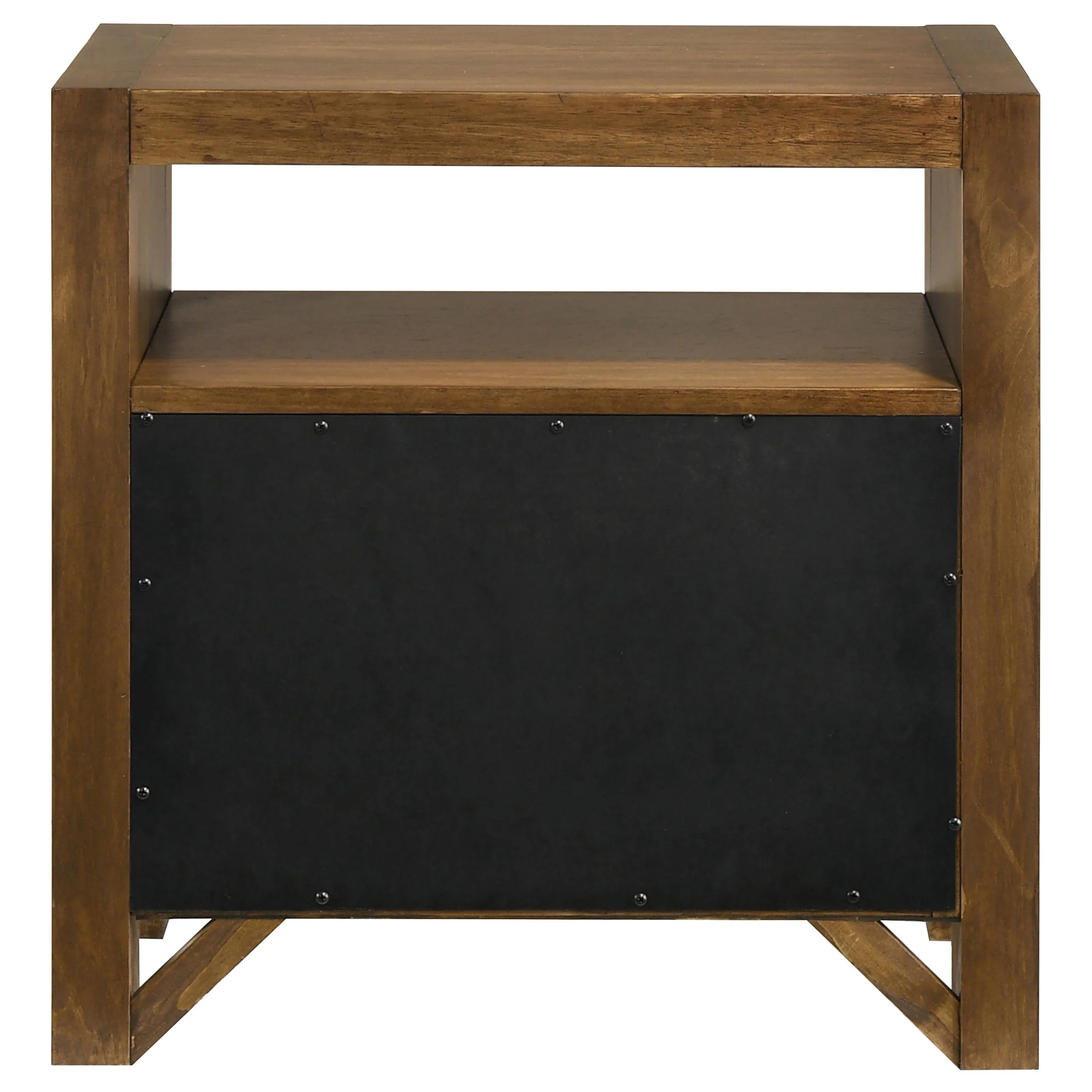 Adderley Warm Brown 2-drawer Nightstand Bedside Table - Image 6
