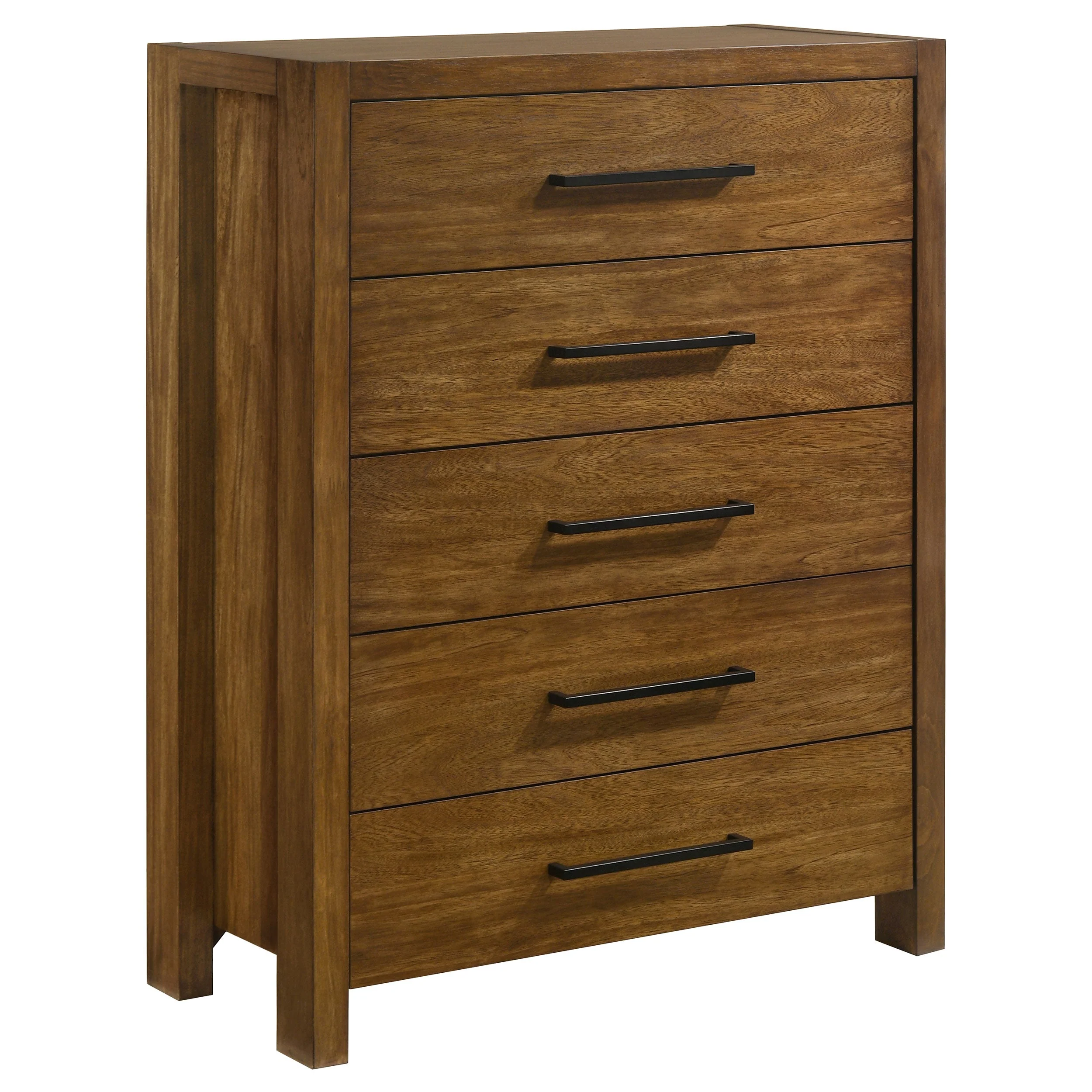 Adderley Warm Brown 5-drawer Bedroom Chest of Drawers