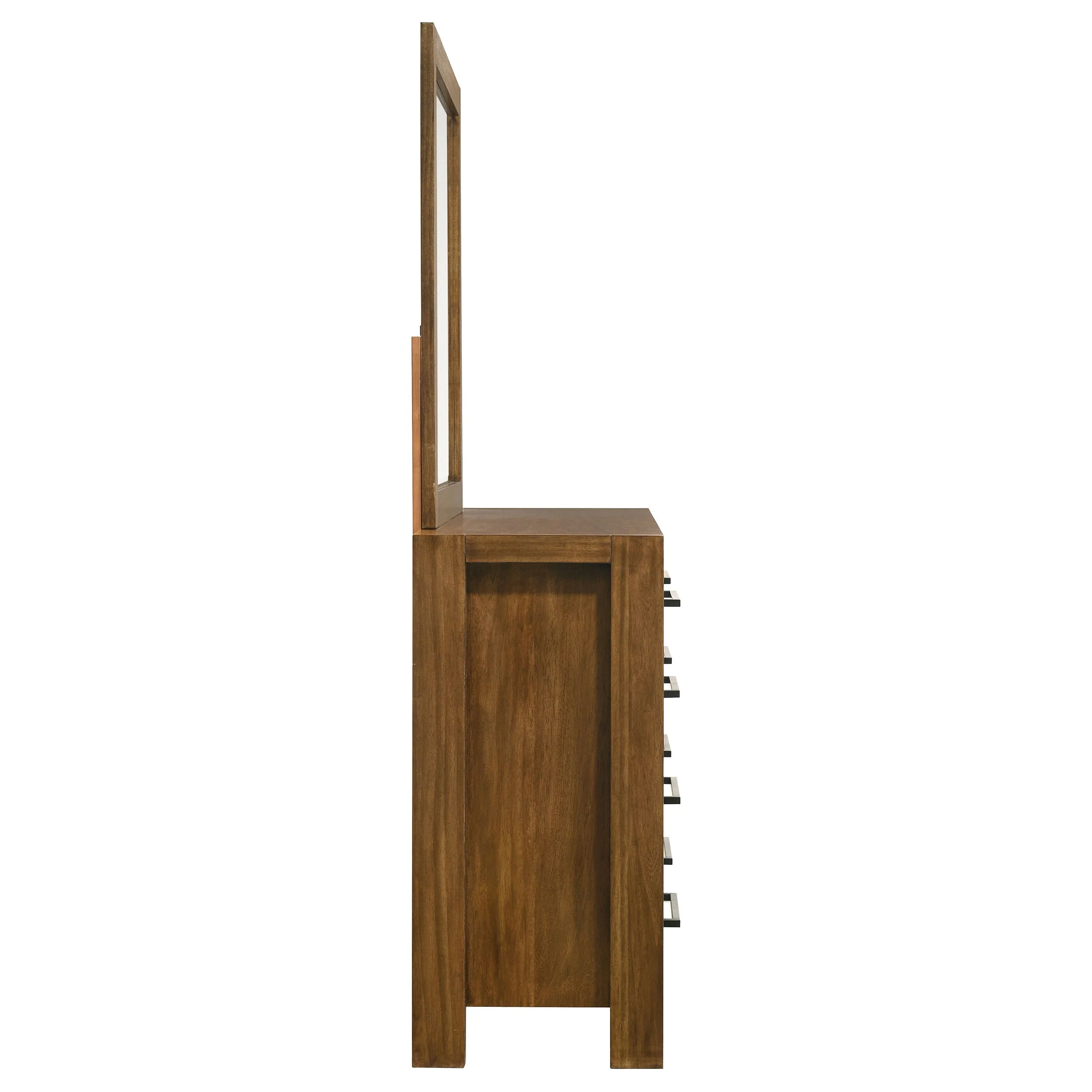 Adderley Warm Brown 8-drawer Bedroom Dresser and Mirror - Image 8