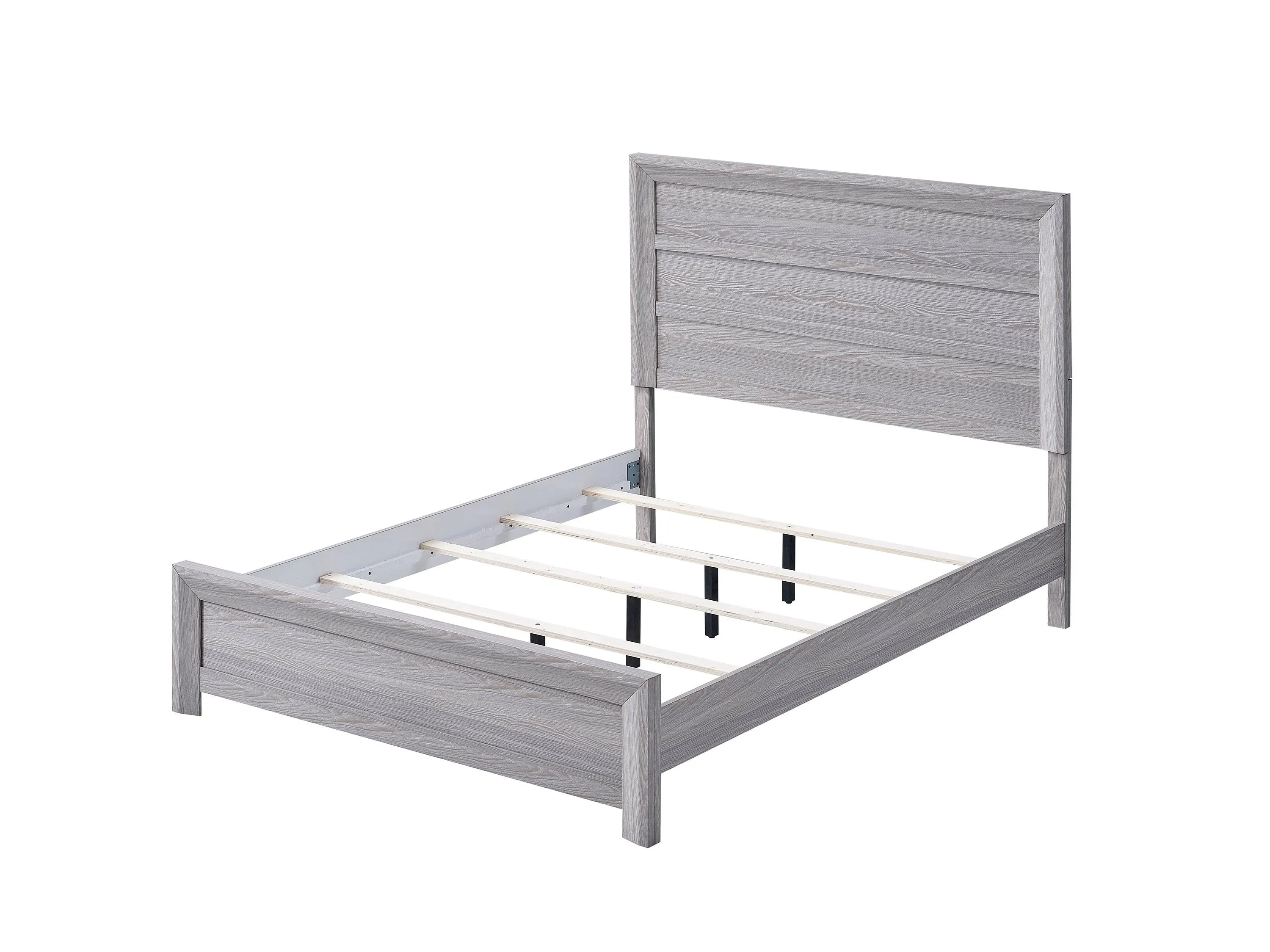 Adelaide Driftwood King Panel Bed - Image 3