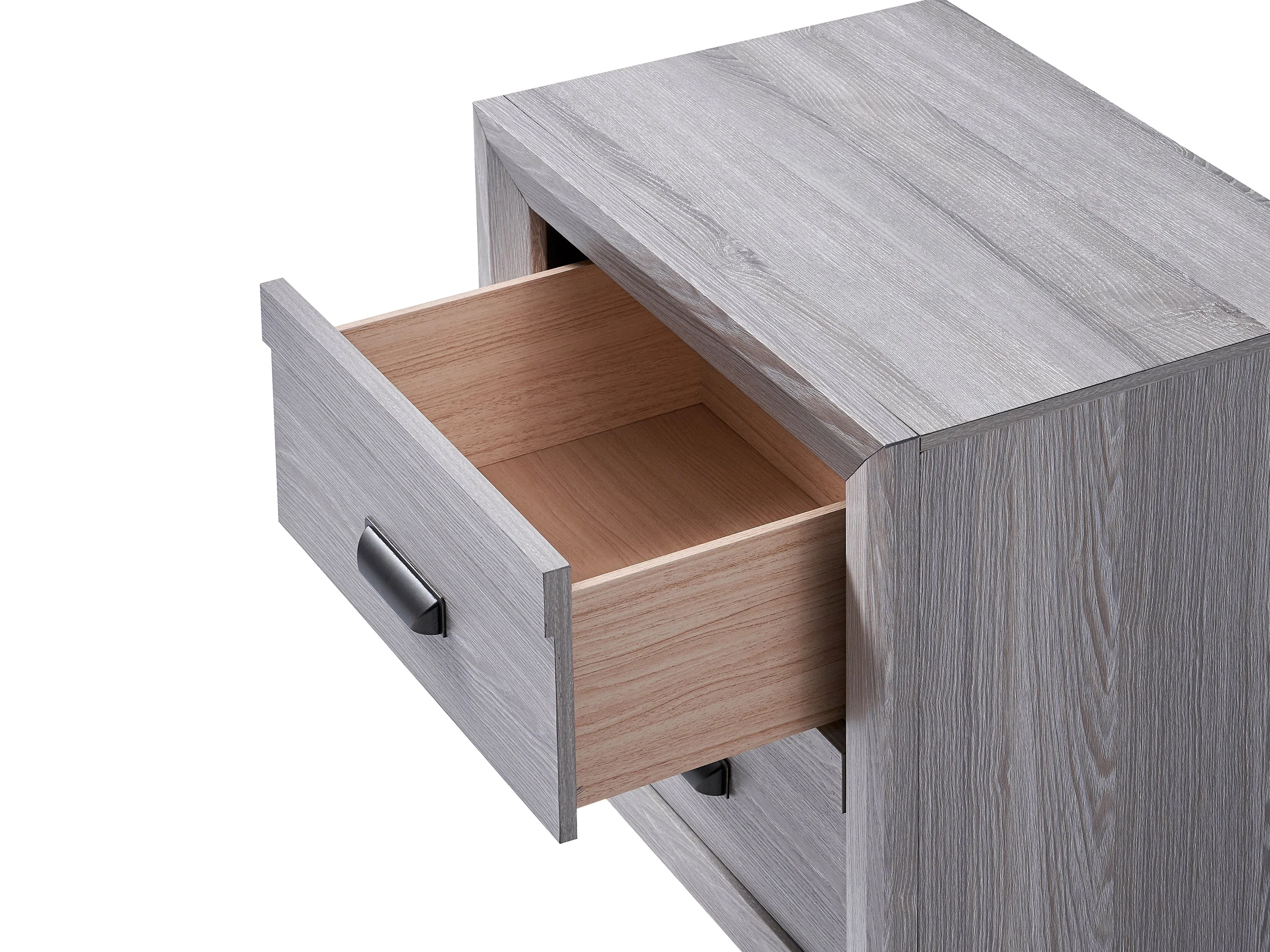 Adelaide Driftwood Upholstered Panel Youth Bedroom Set - Image 12