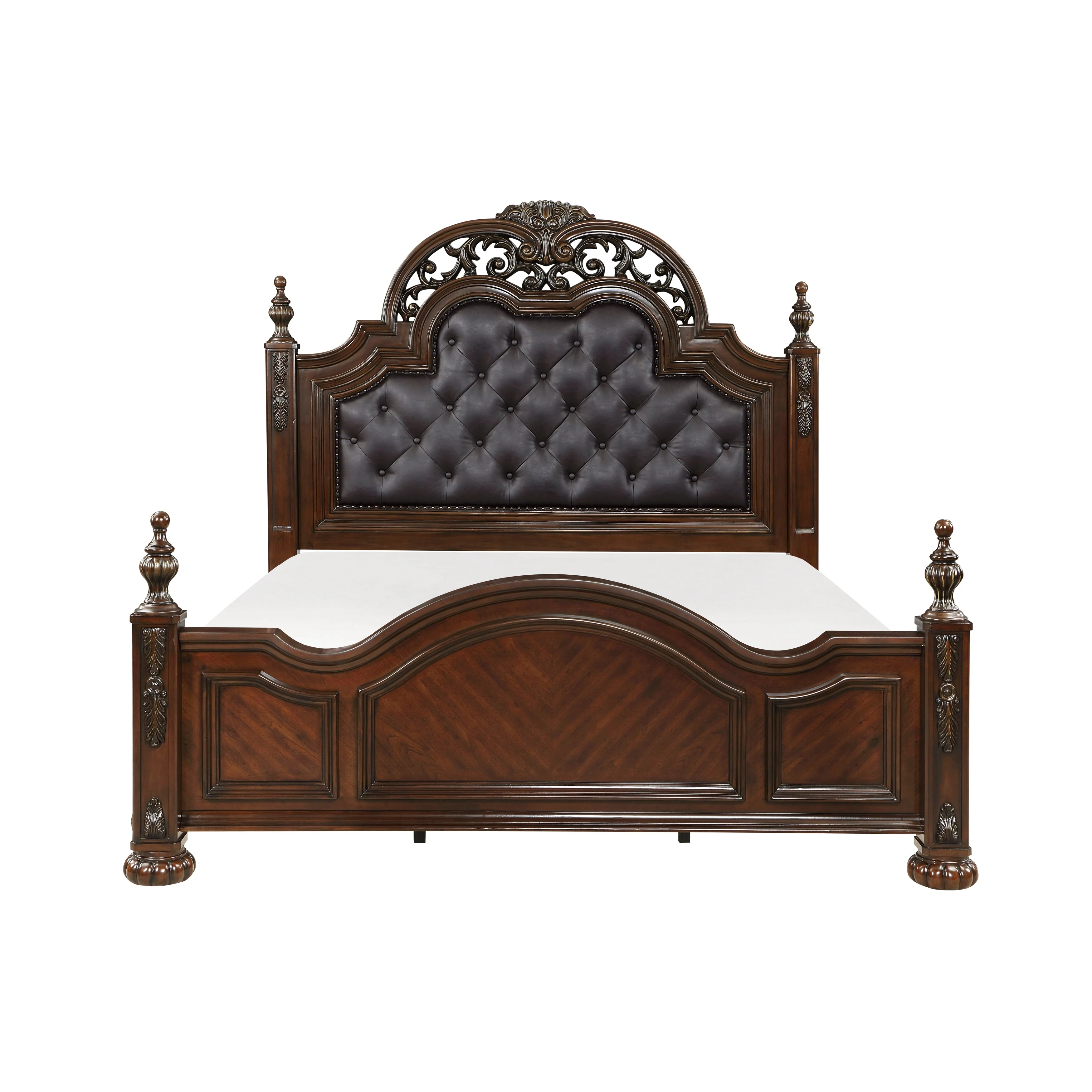 Adelina Cherry Bedroom Set - Image 2