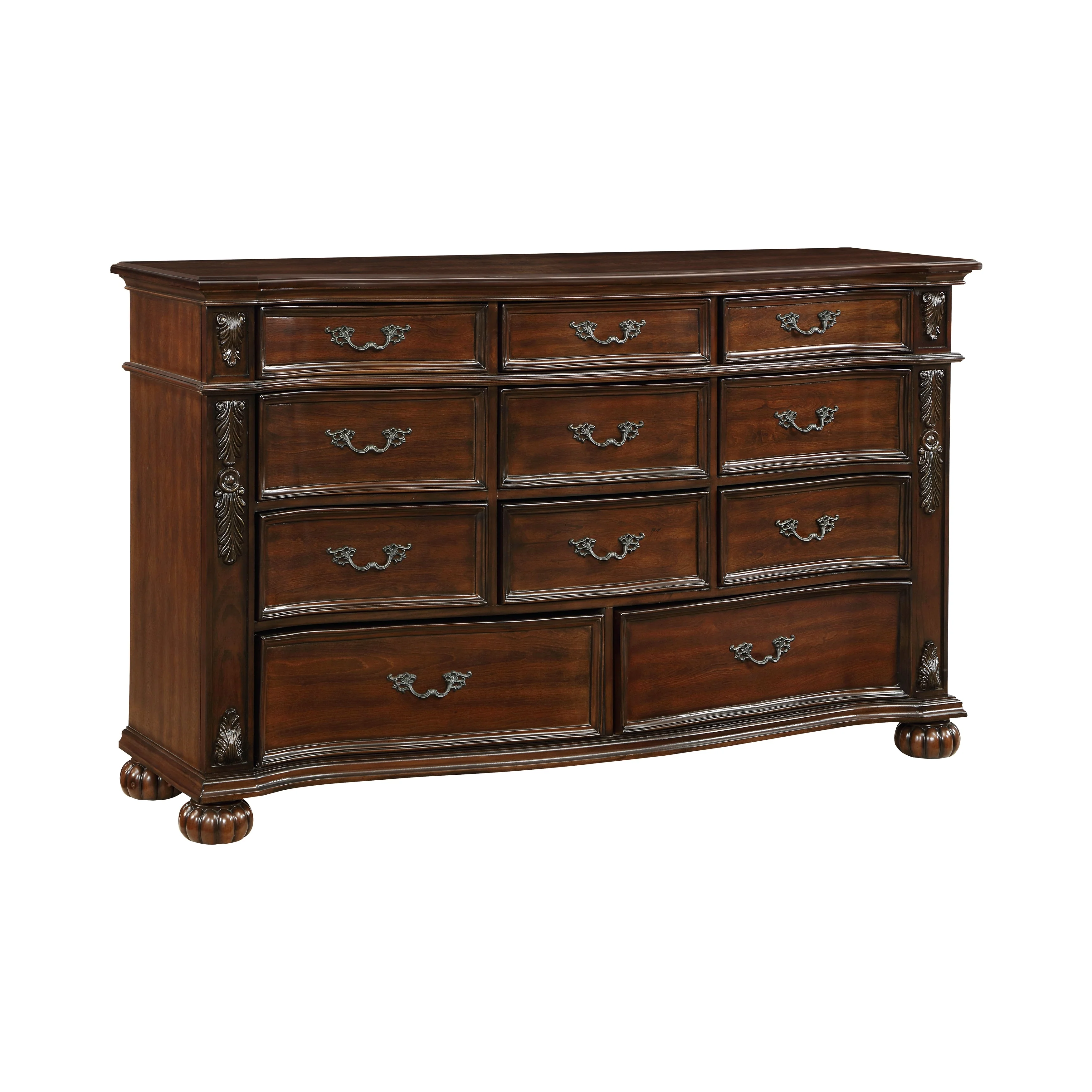 Adelina Cherry Bedroom Set - Image 6