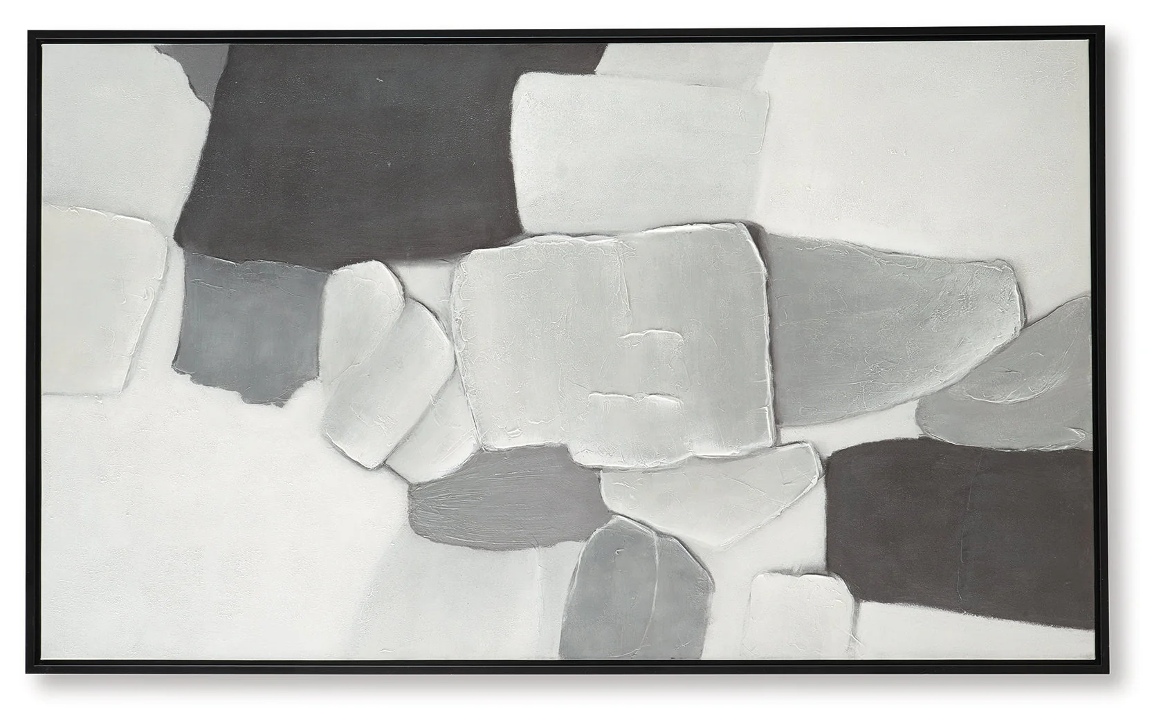 Adilson White/Gray/Black Wall Art - Image 6