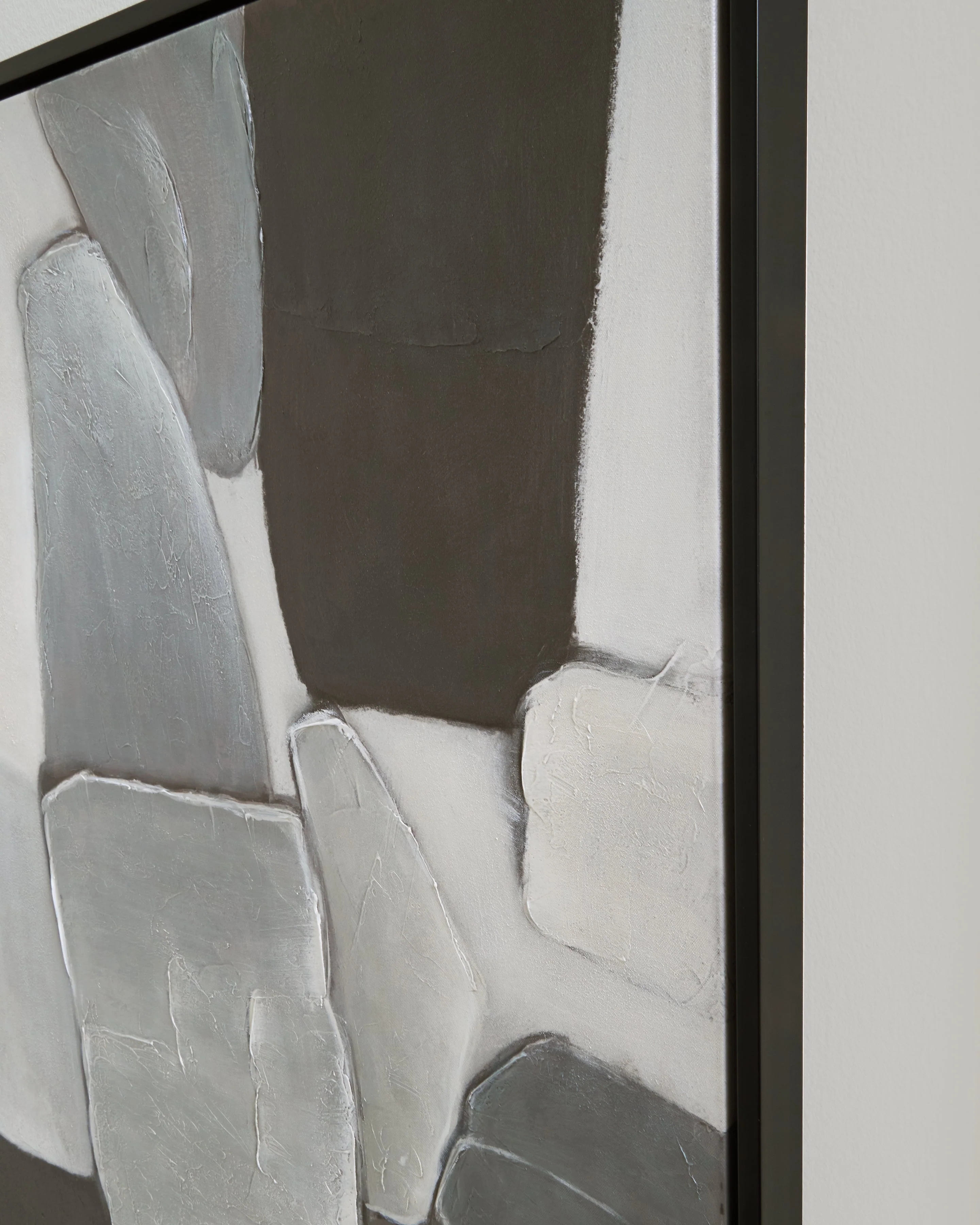 Adilson White/Gray/Black Wall Art - Image 8