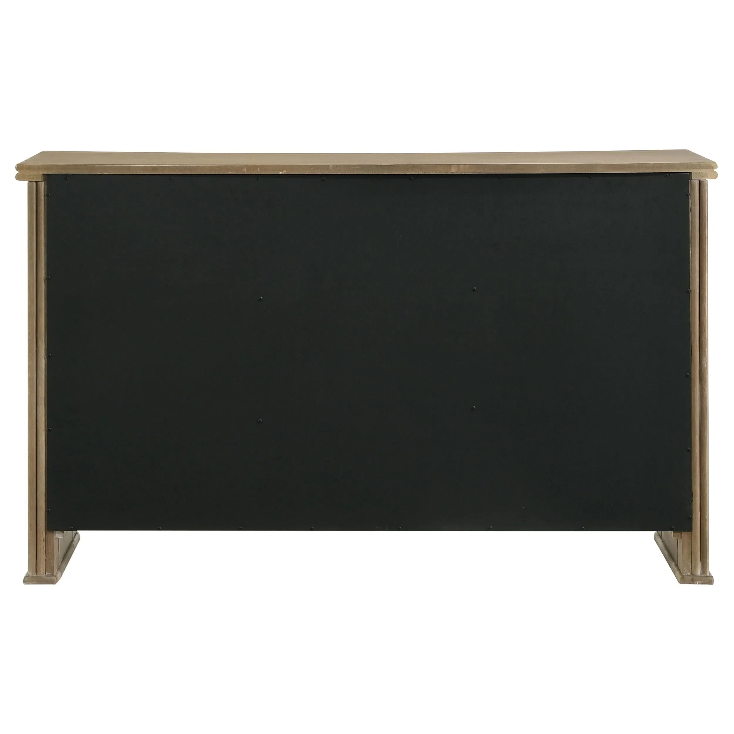 Adina Distressed Light Brown 2-Door Dining Sideboard Server - Image 7