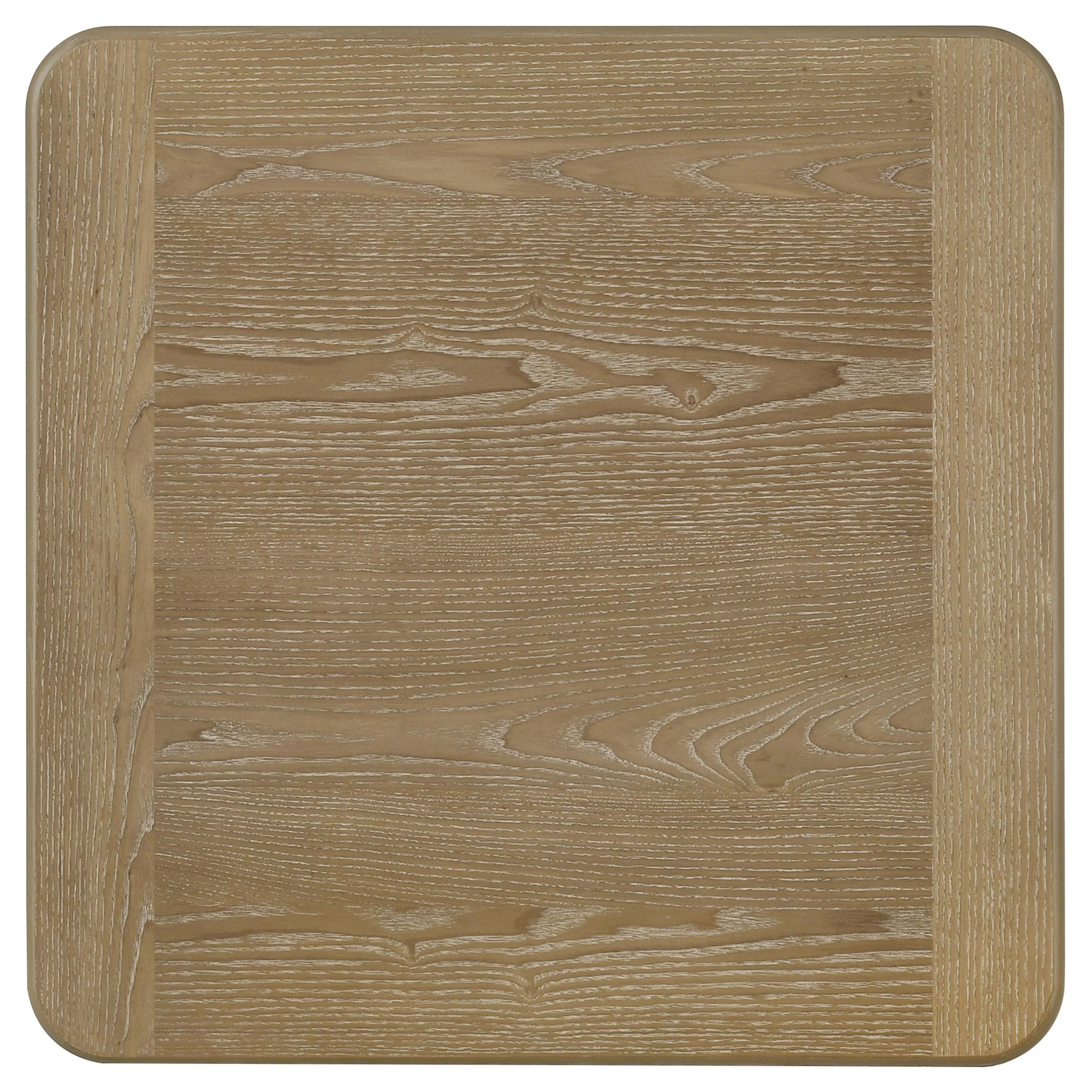 Adina Distressed Light Brown Square Wood Side End Table - Image 5