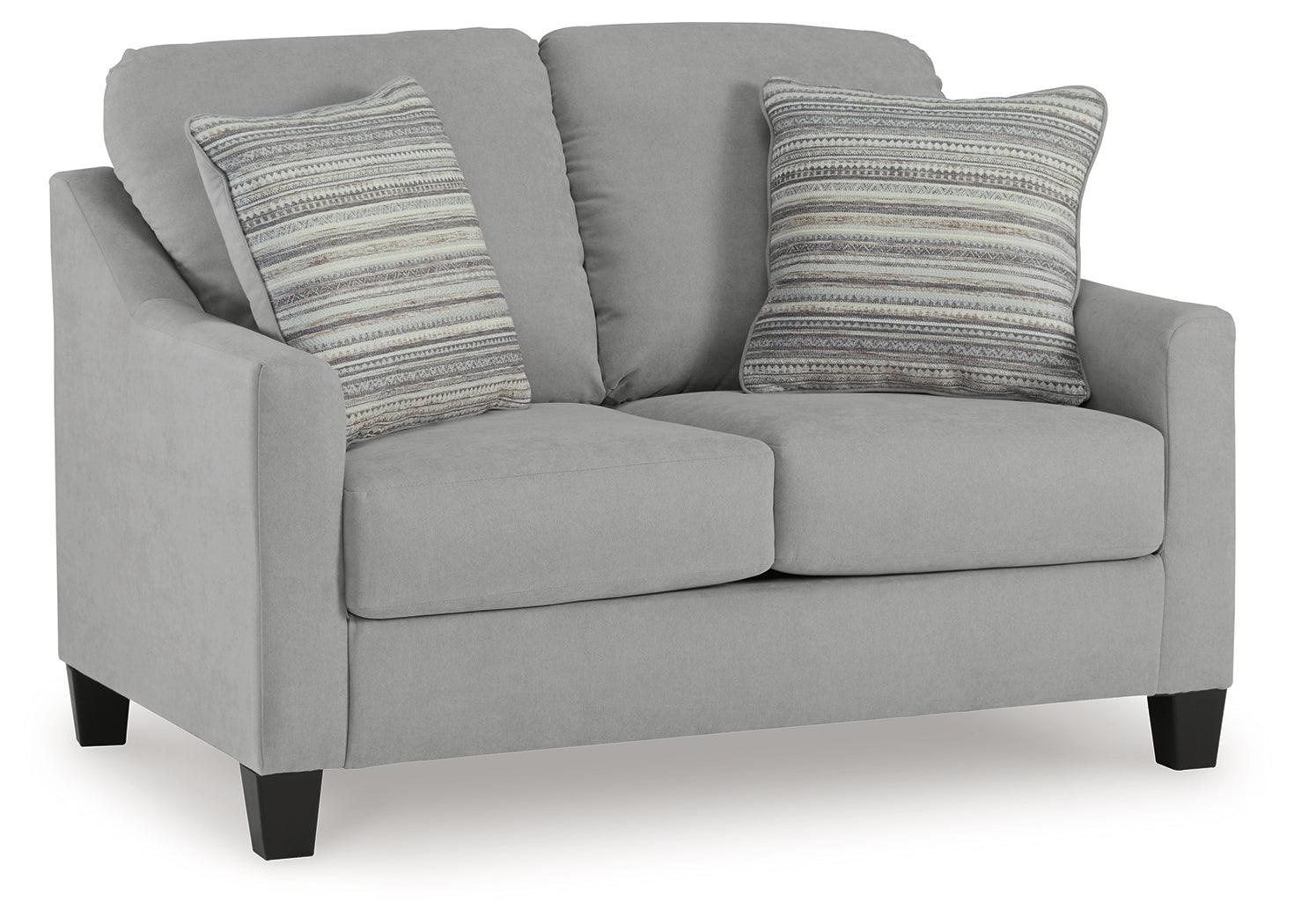 Adlai Shadow Loveseat - Image 2
