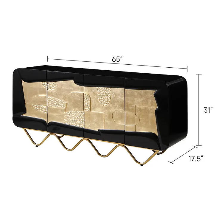 Adora Black Console Table - Image 8