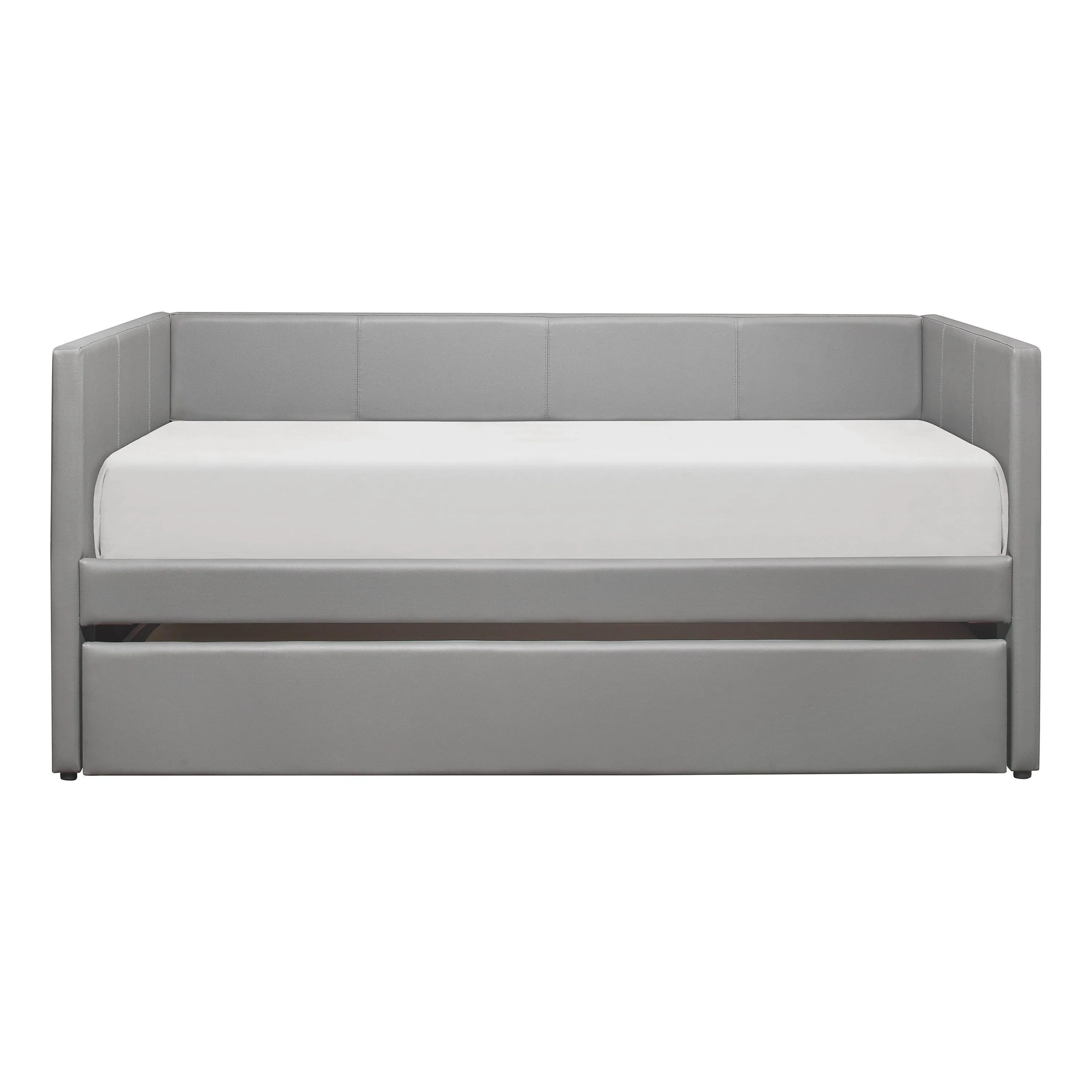 Adra Gray Twin Daybed with Trundle - Image 3