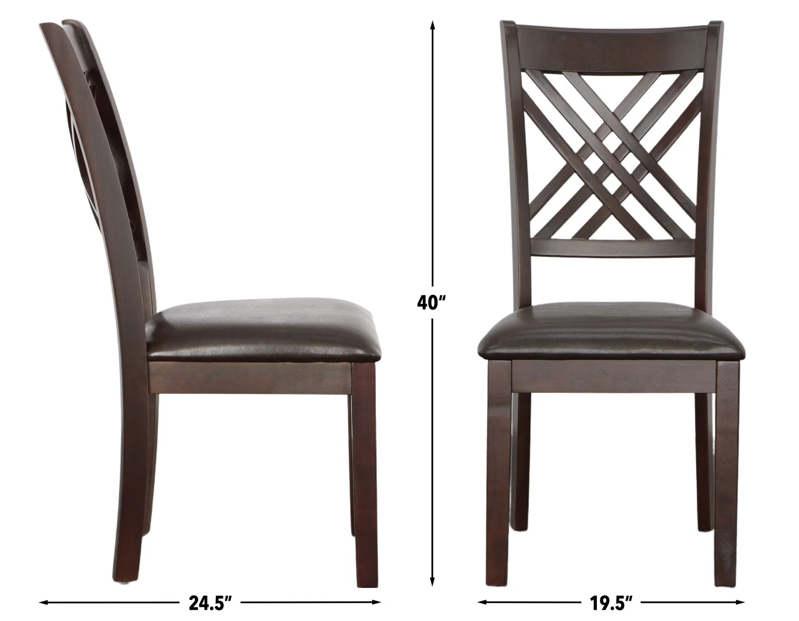 Adrian Espresso Oval Dining Room Set - Image 19