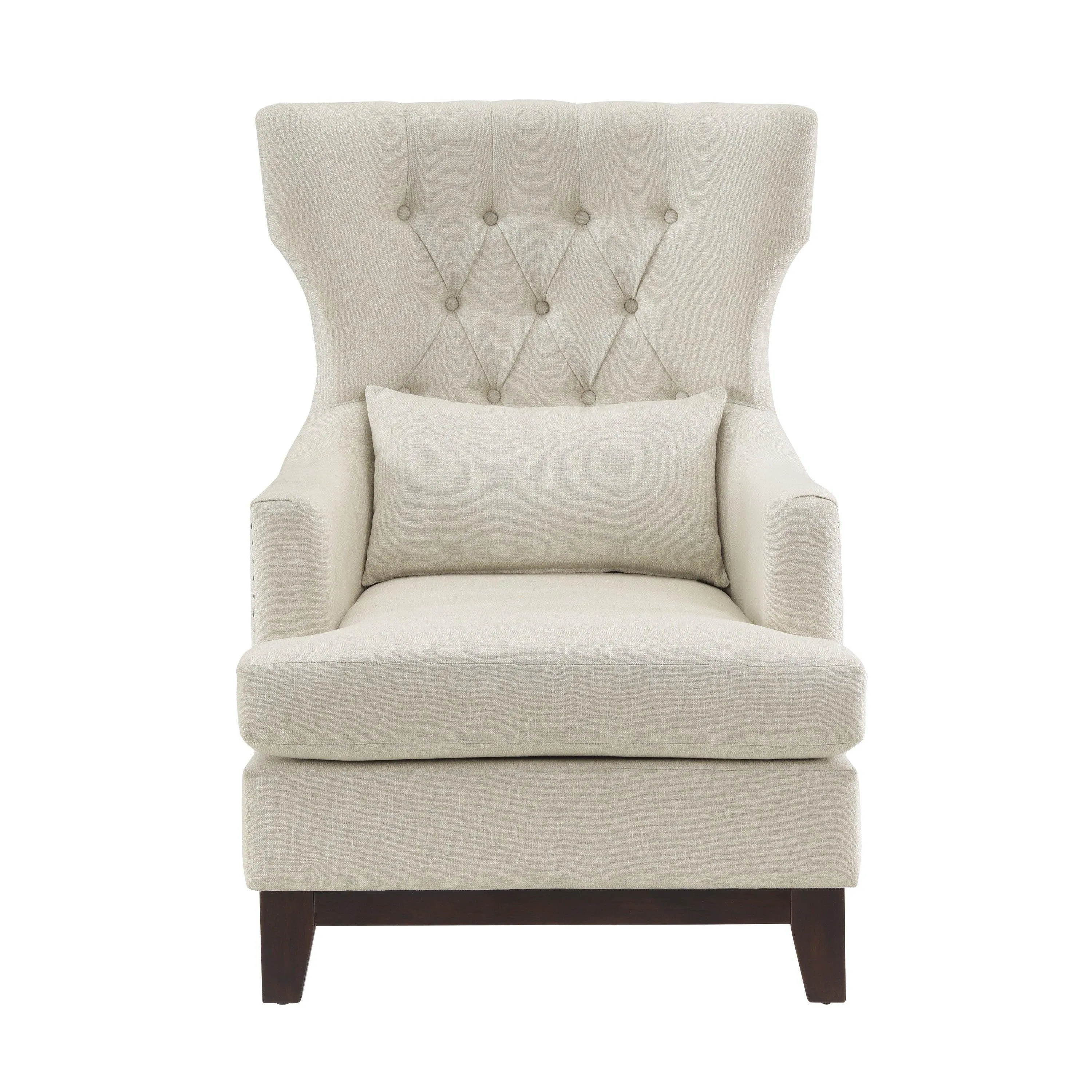 Adriano Beige Accent Chair - Image 2