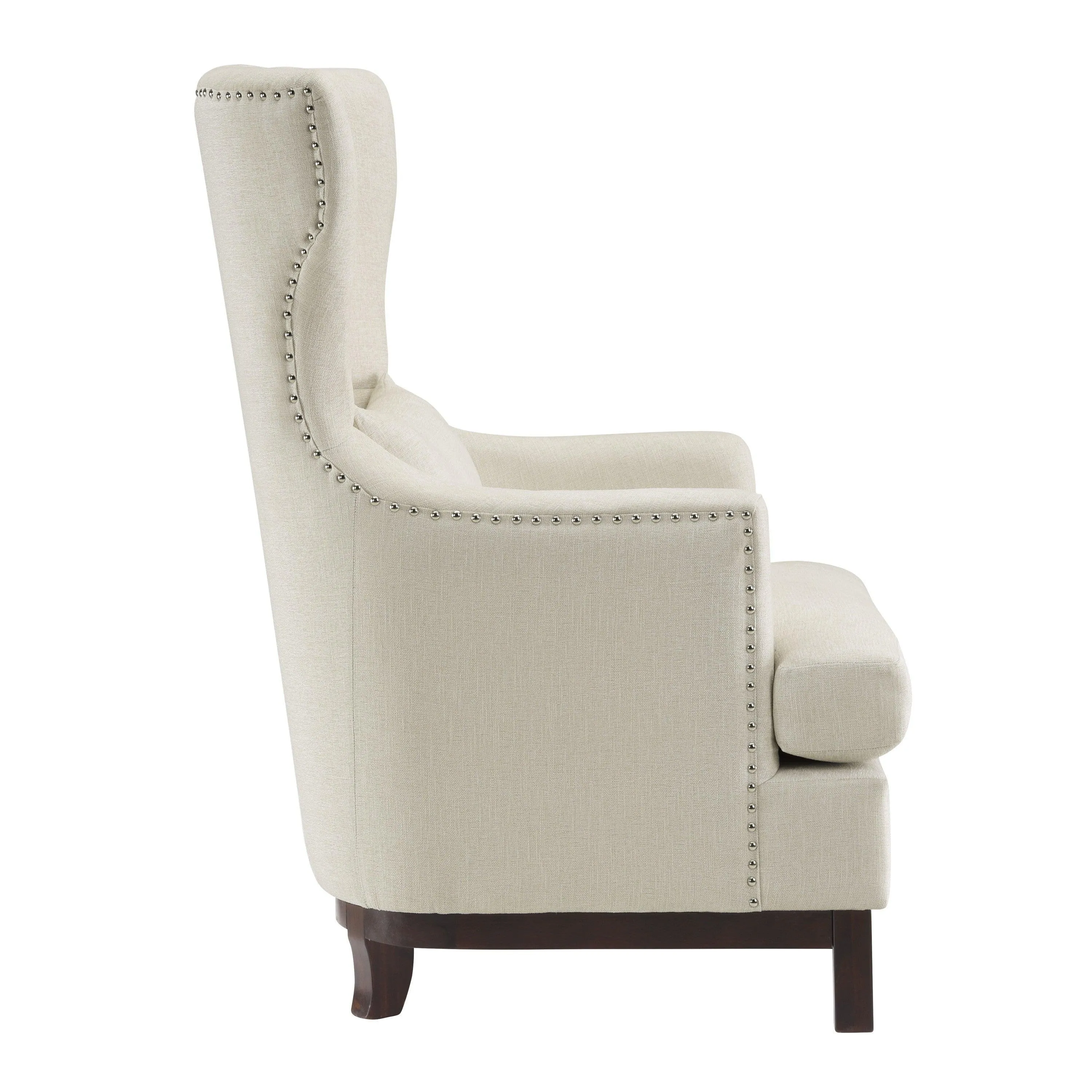 Adriano Beige Accent Chair - Image 4