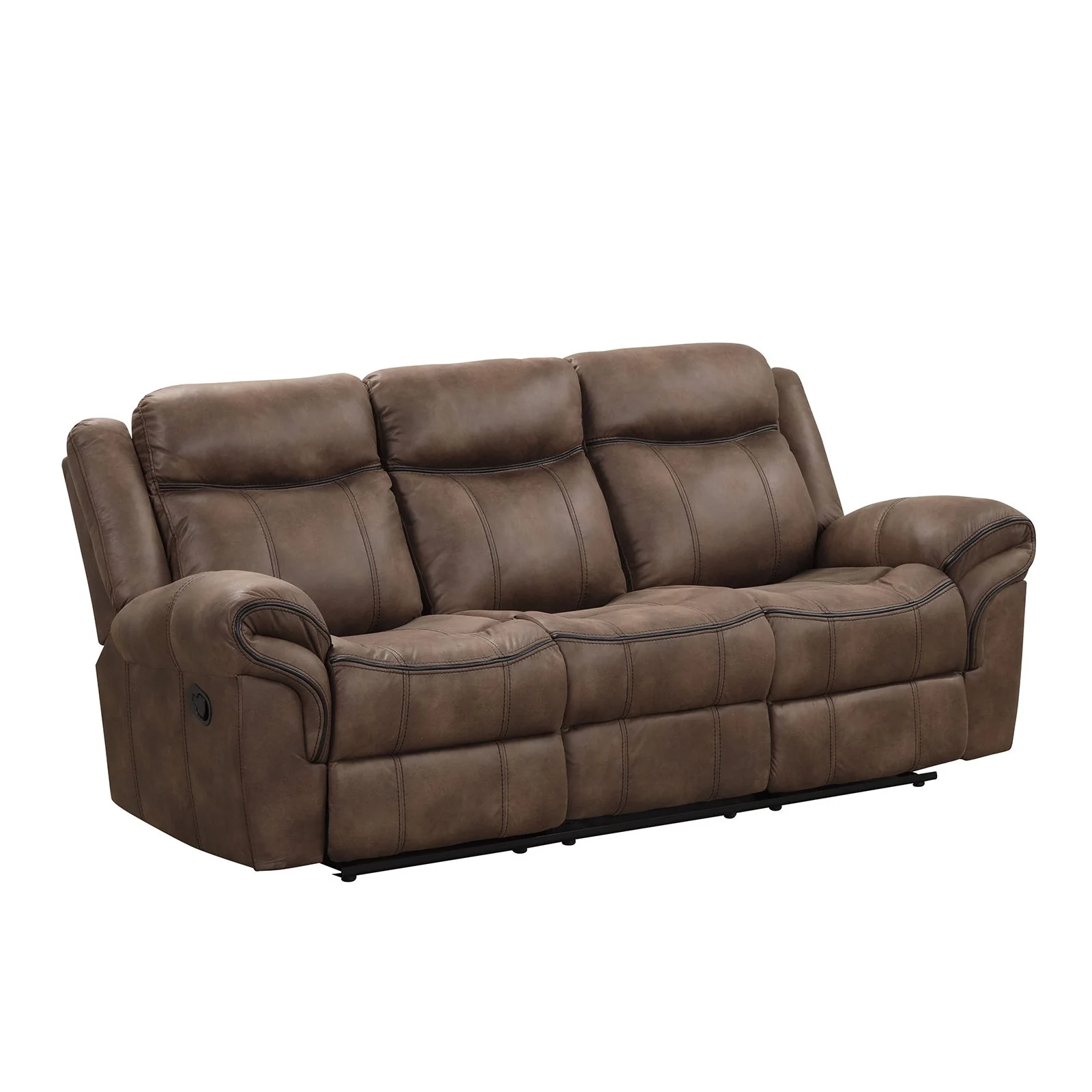 Agata Brown Sofa & Loveseat - Image 6
