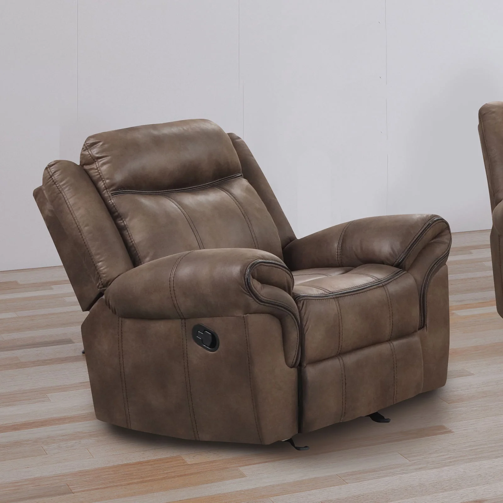 Agata Brown Sofa & Loveseat & Chair - Image 2
