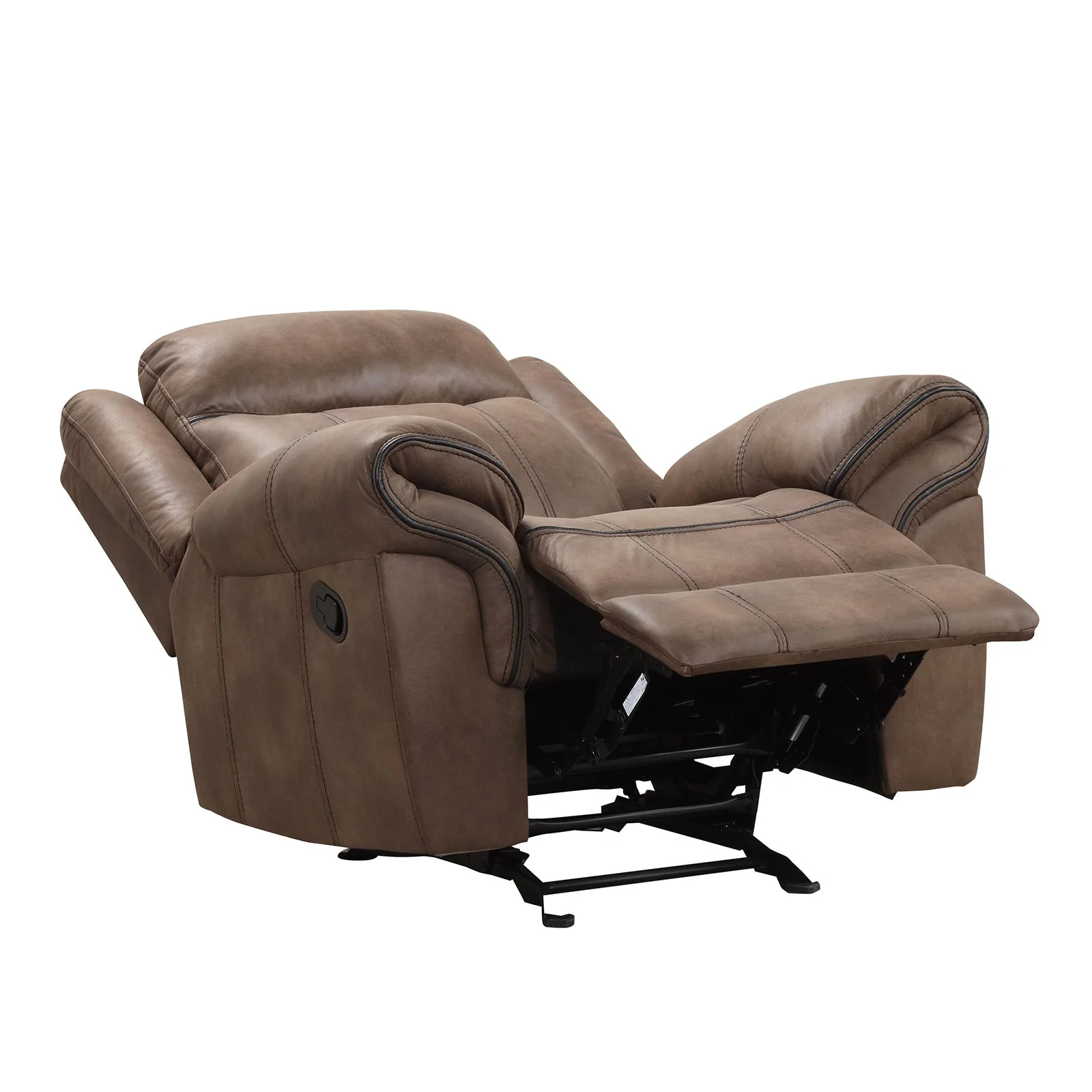 Agata Brown Sofa & Loveseat & Chair - Image 4