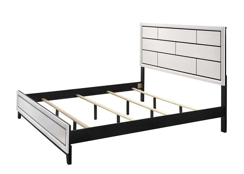 Akerson Chalk Panel Bedroom Set - Image 9