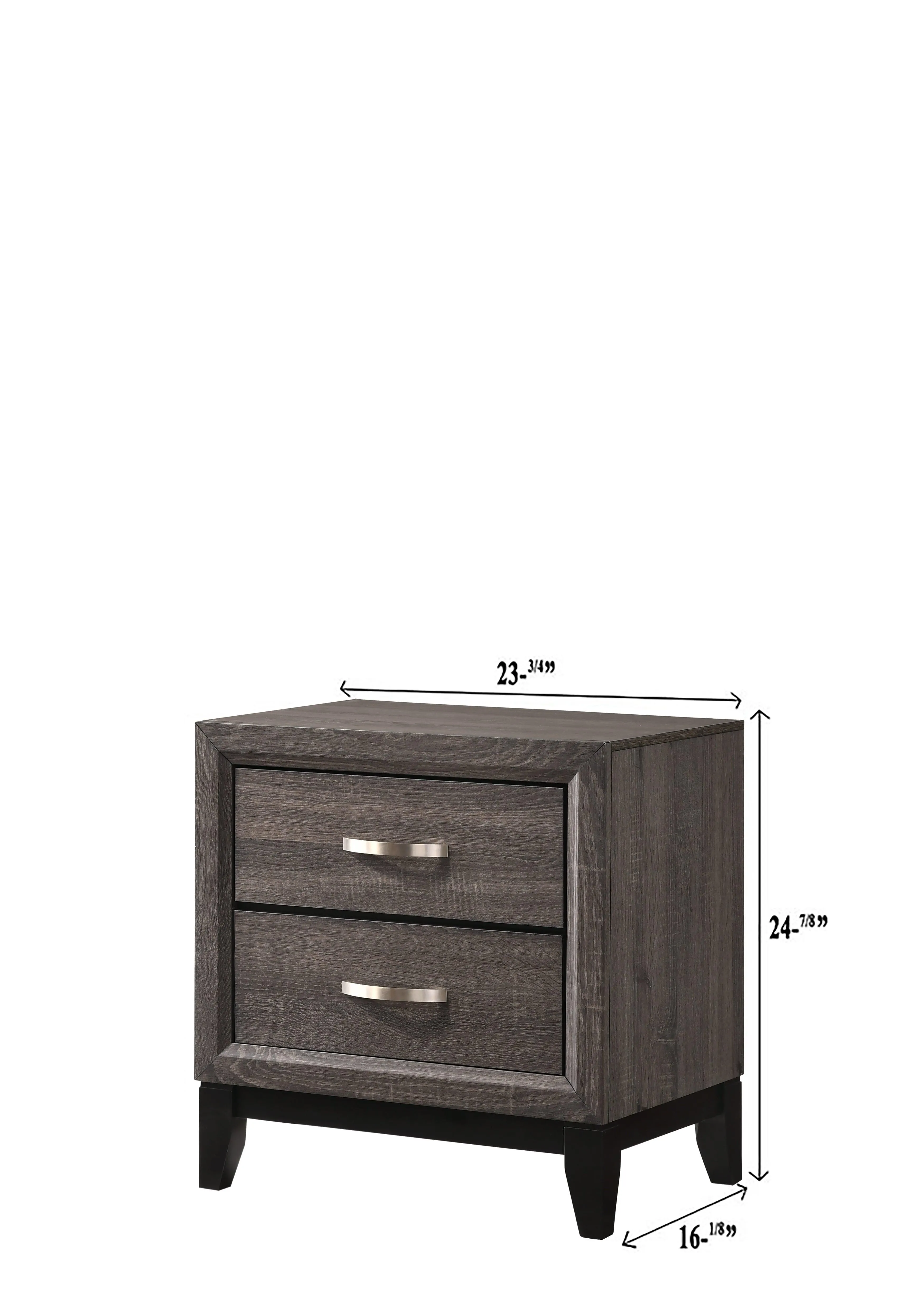 Akerson Gray Panel Bedroom Set - Image 18