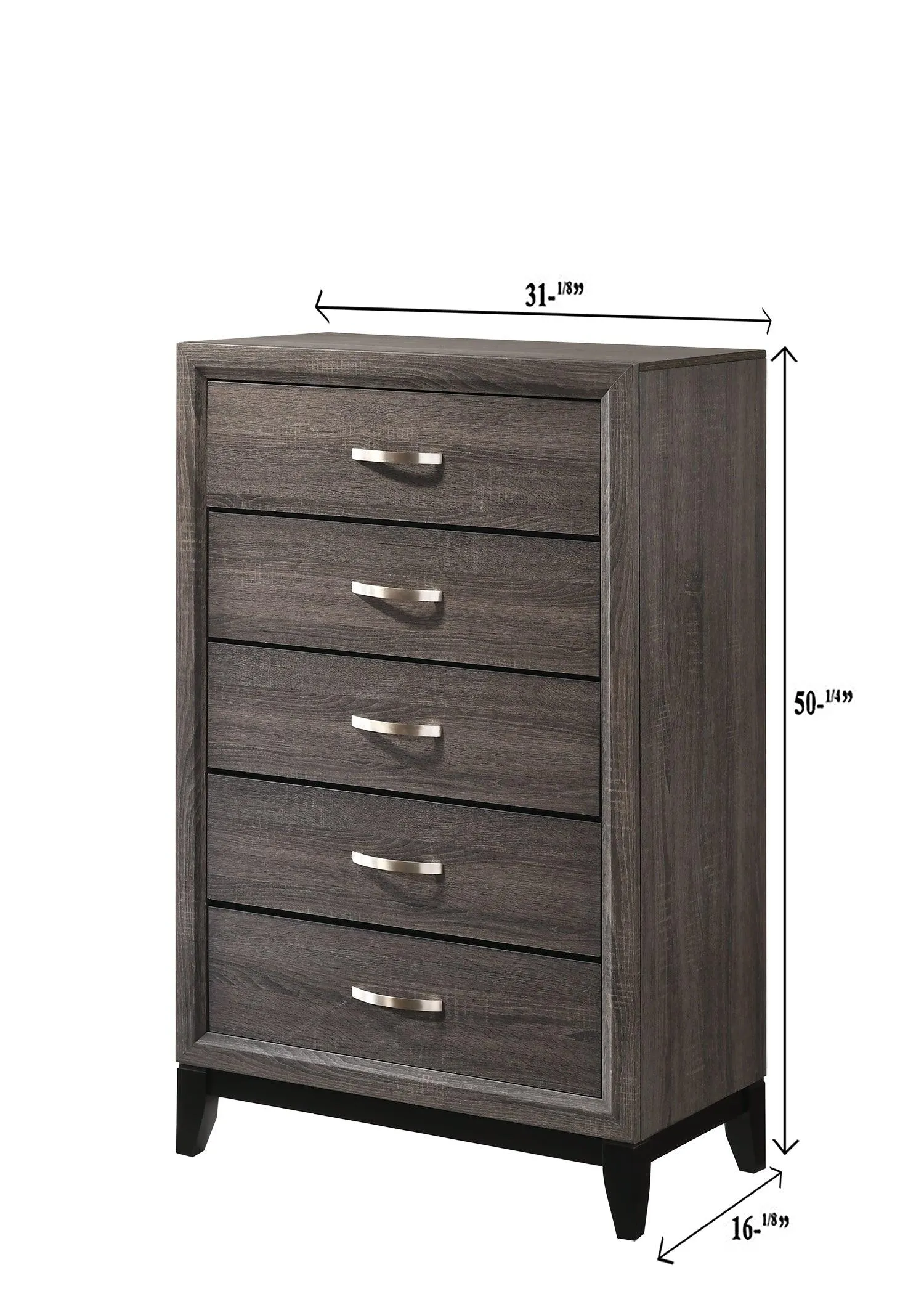 Akerson Gray Panel Bedroom Set - Image 19