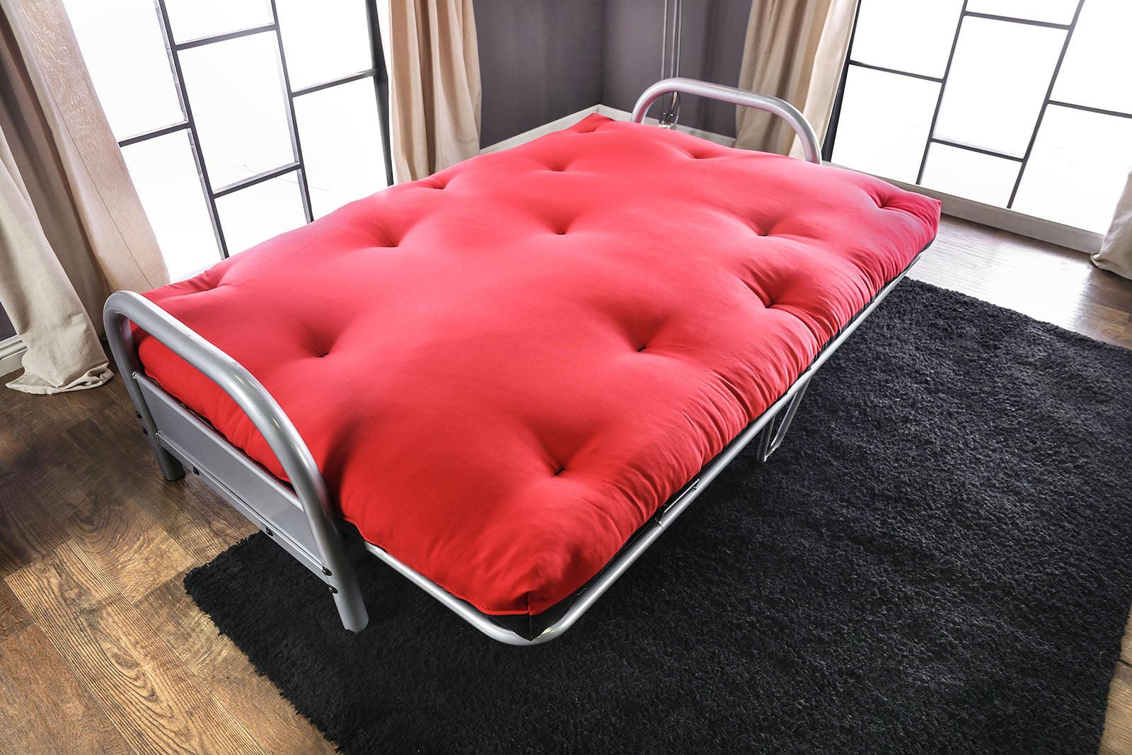 Aksel Black/Red Futon Mattress - Image 2