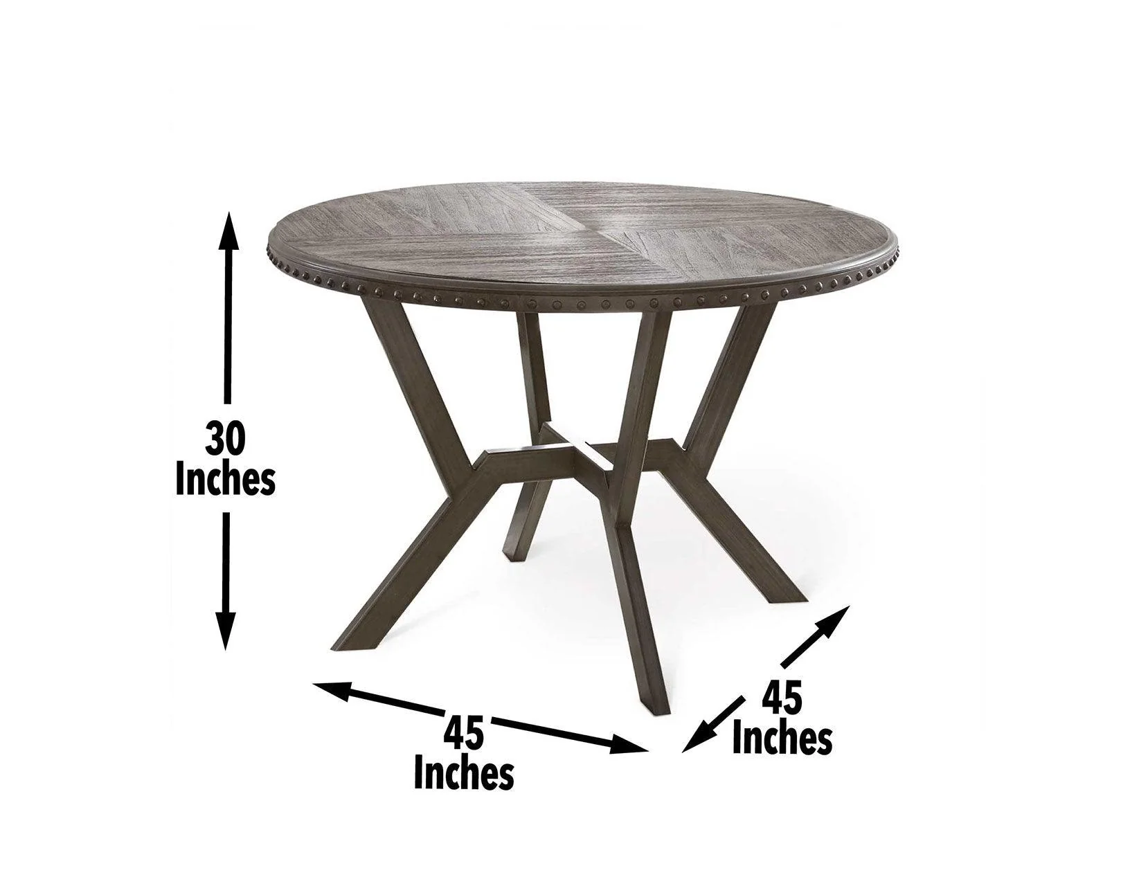 Alamo 45 inch Round Dining Table - Image 4